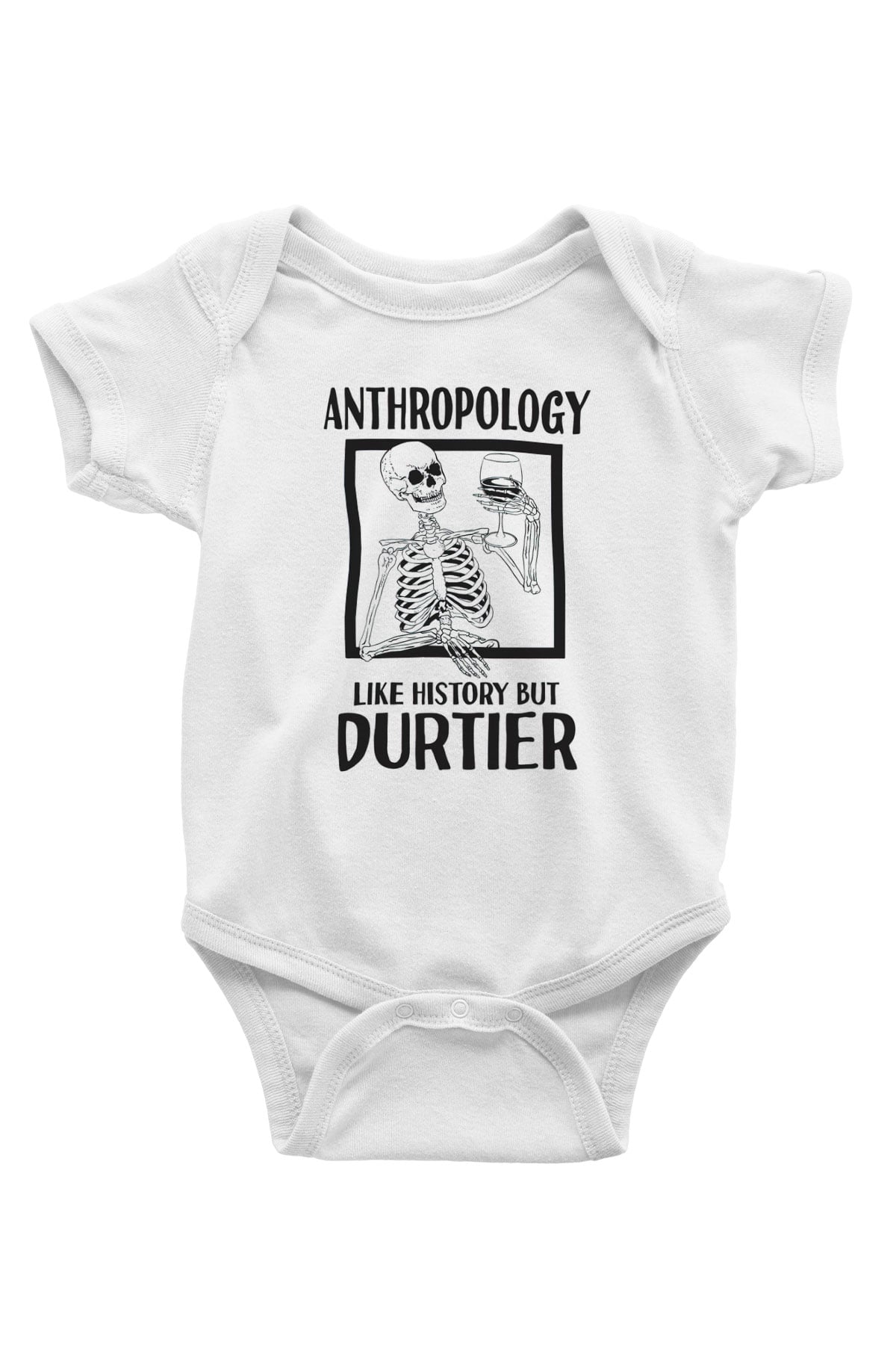 Antropolog Beyaz Bebek Body - Zıbın