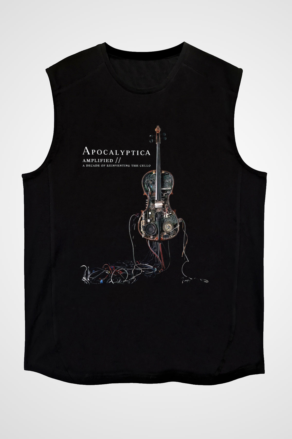 Apocalyptica Siyah Unisex Kolsuz Tişört