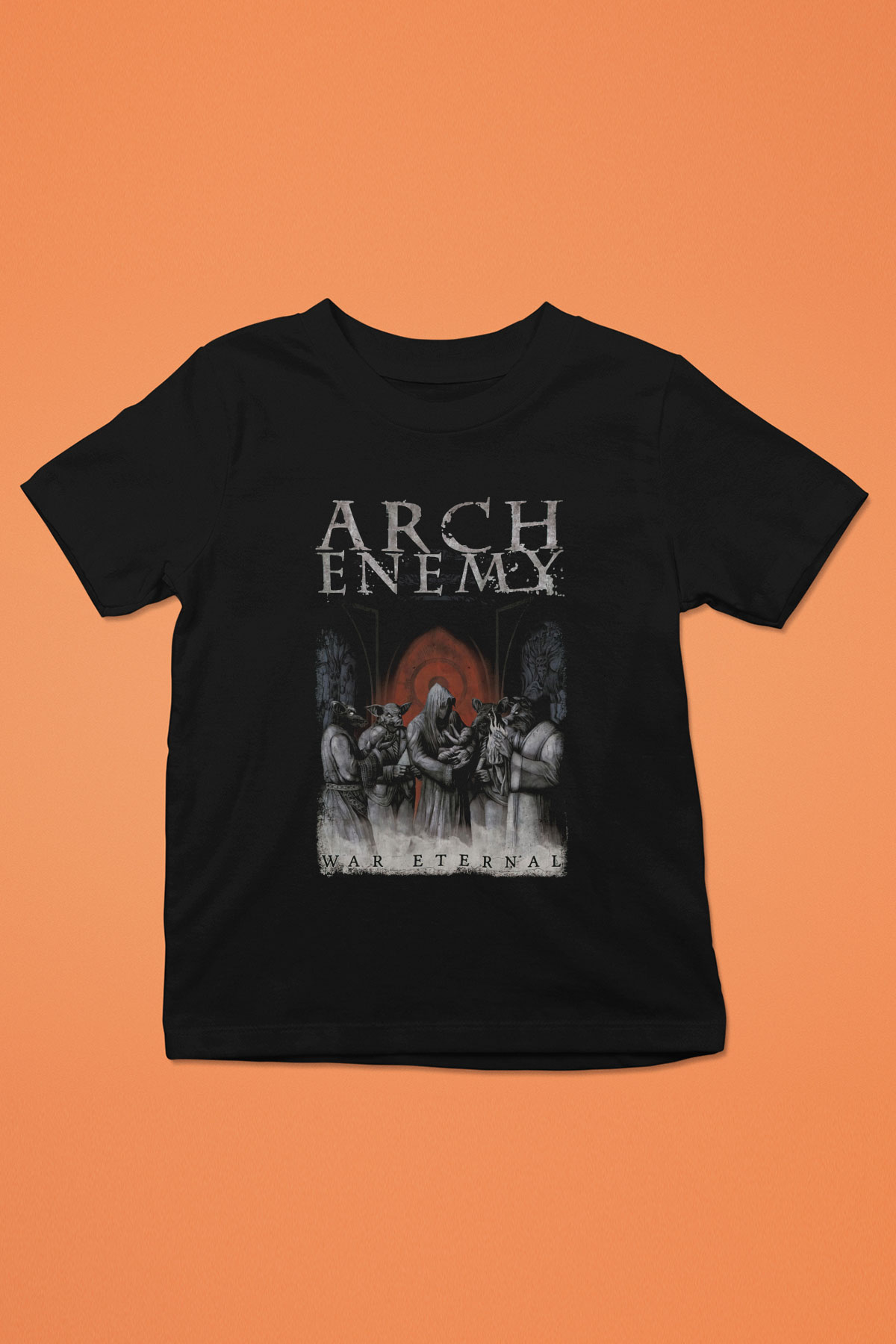 Arch Enemy Baskılı Siyah Unisex Çocuk Tişört