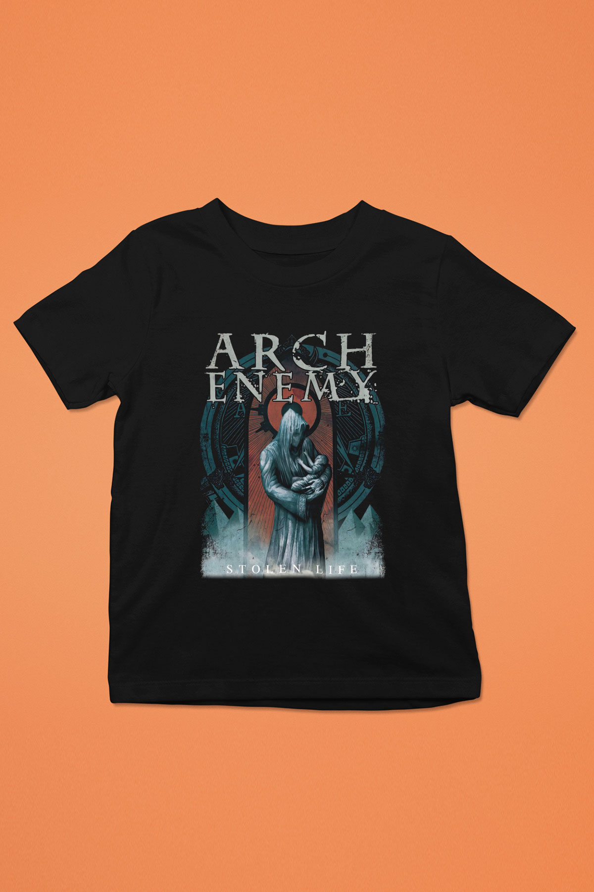 Arch Enemy Baskılı Siyah Unisex Çocuk Tişört