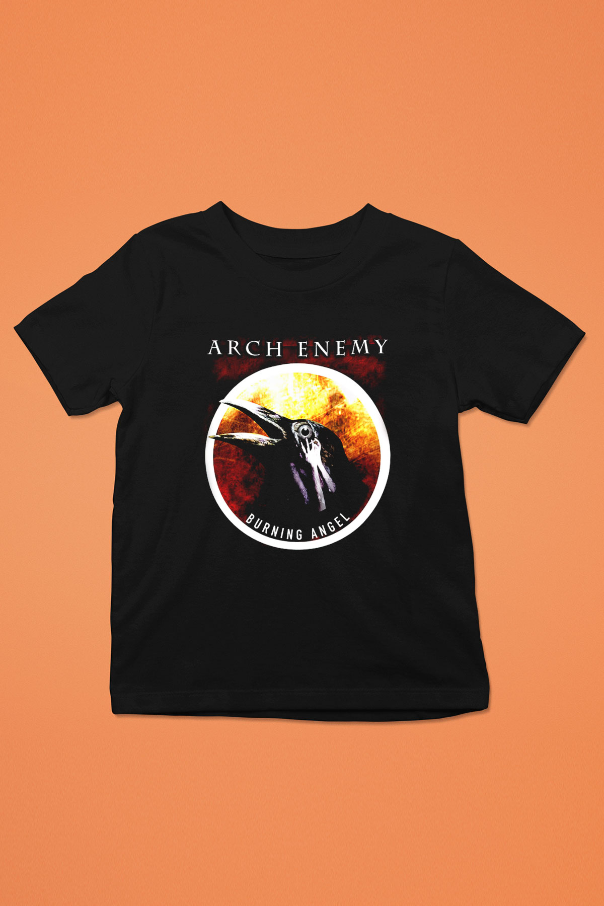 Arch Enemy Baskılı Siyah Unisex Çocuk Tişört