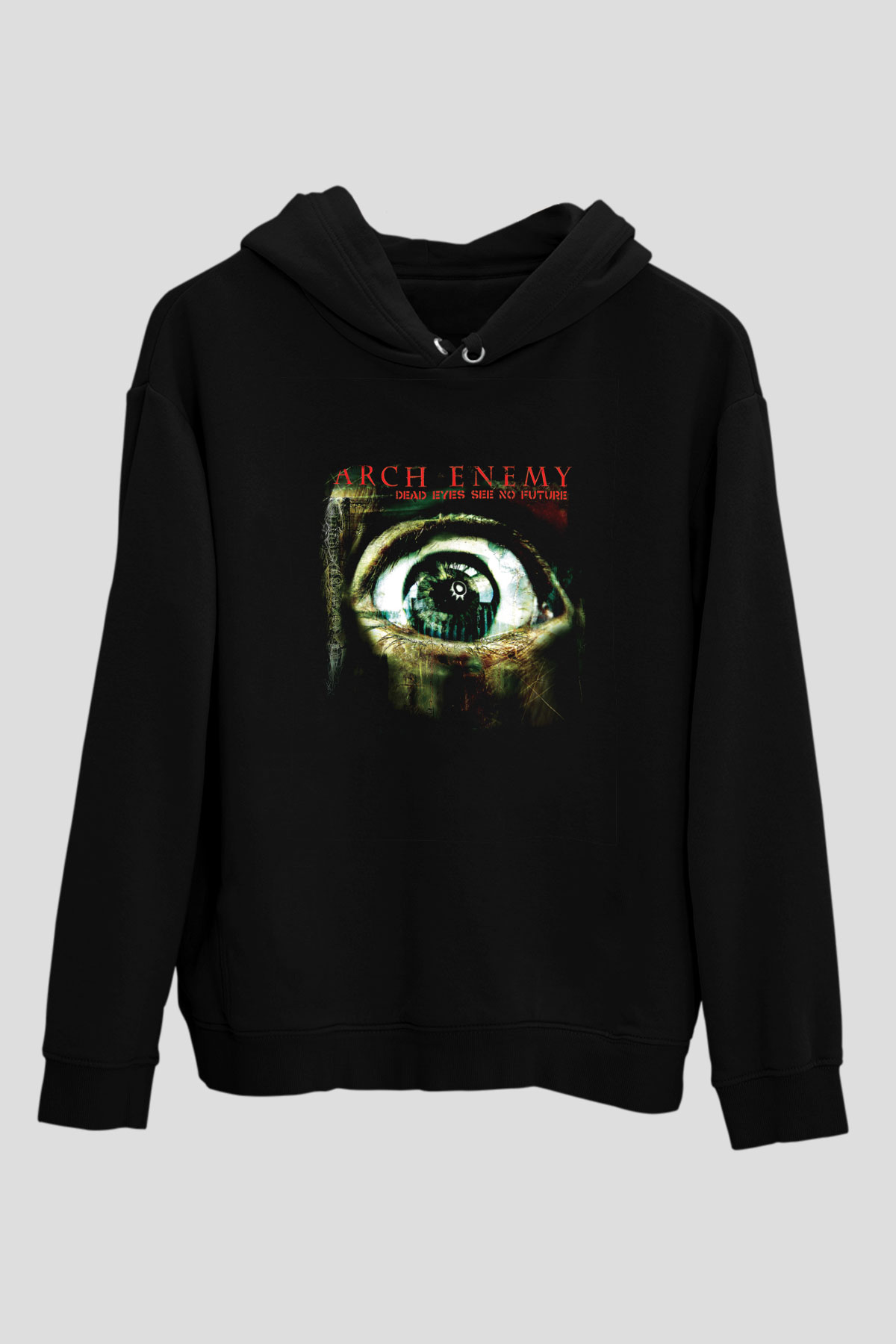Arch Enemy Baskılı Unisex Siyah Hoodie
