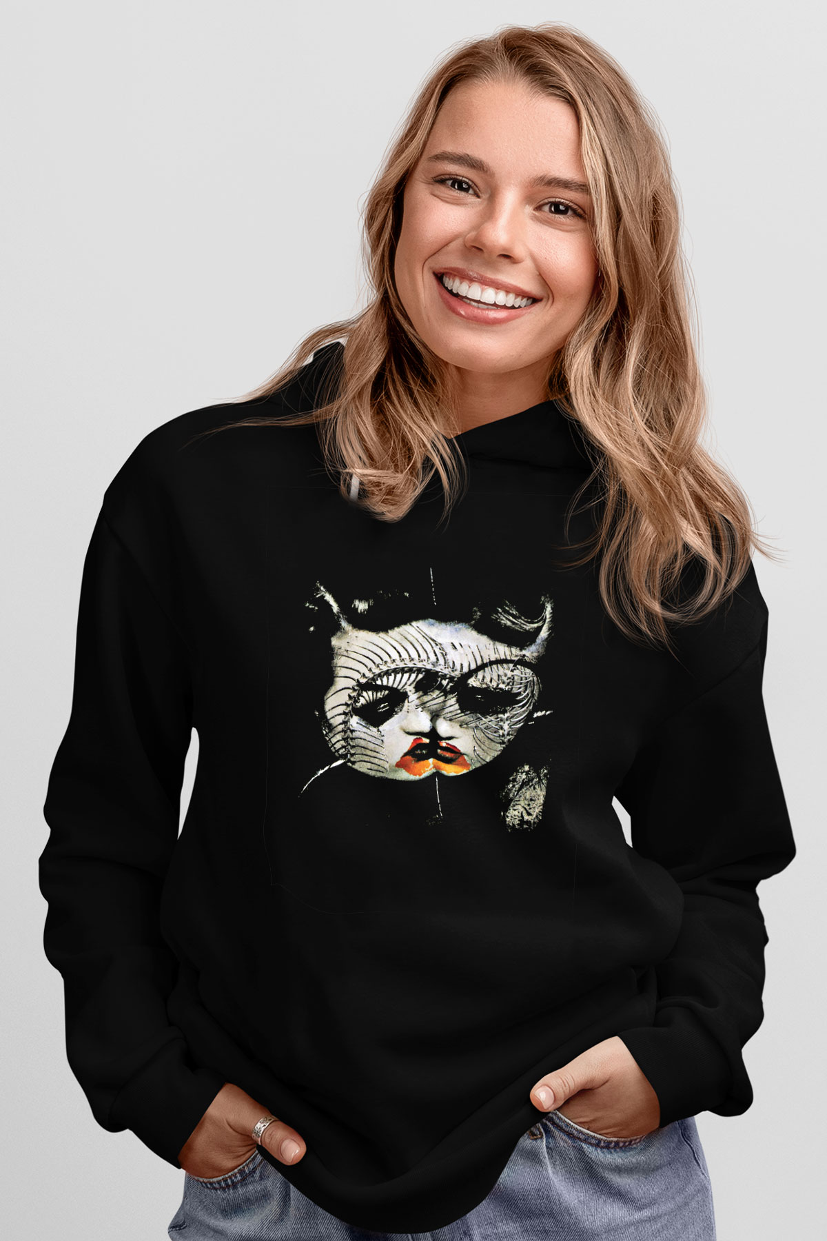 Arch Enemy Baskılı Unisex Siyah Hoodie