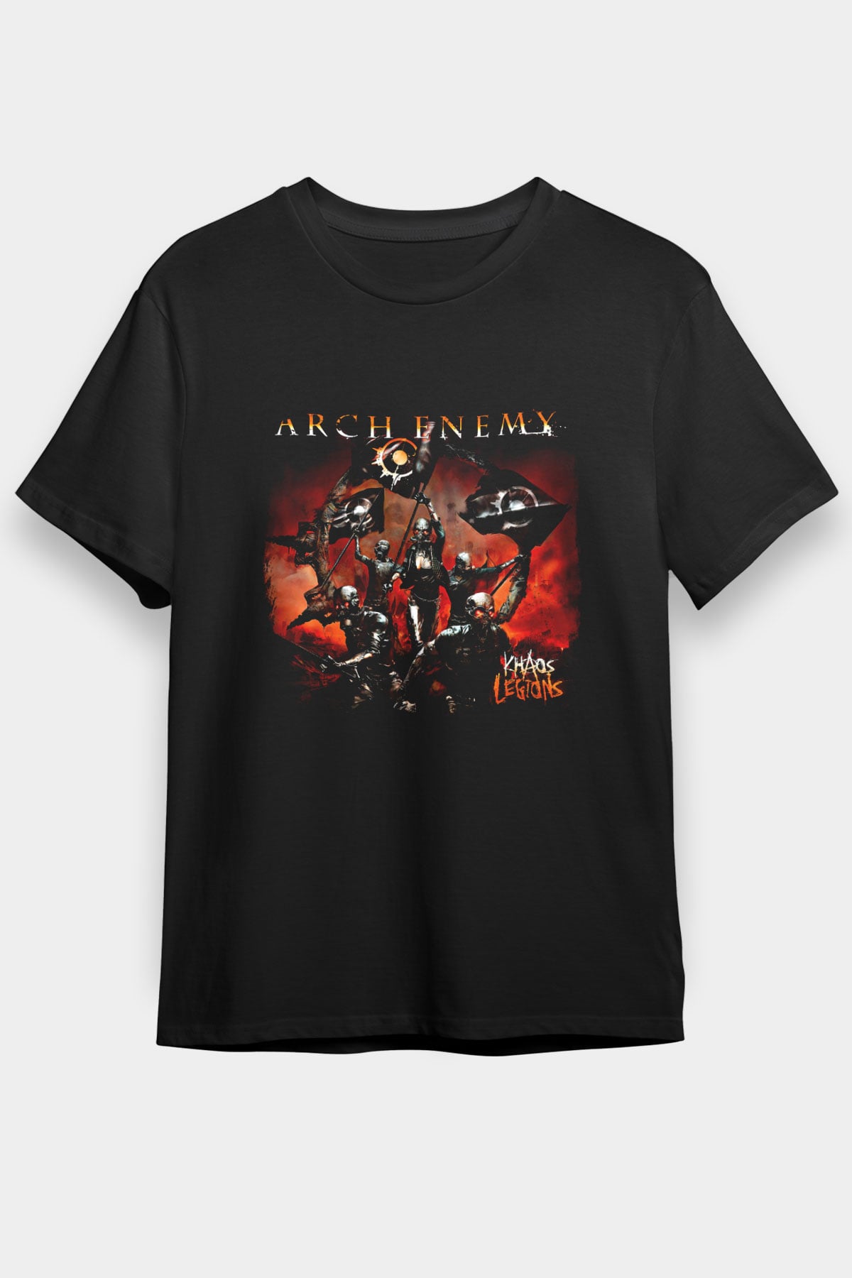 Arch Enemy Baskılı Unisex Siyah Tişört