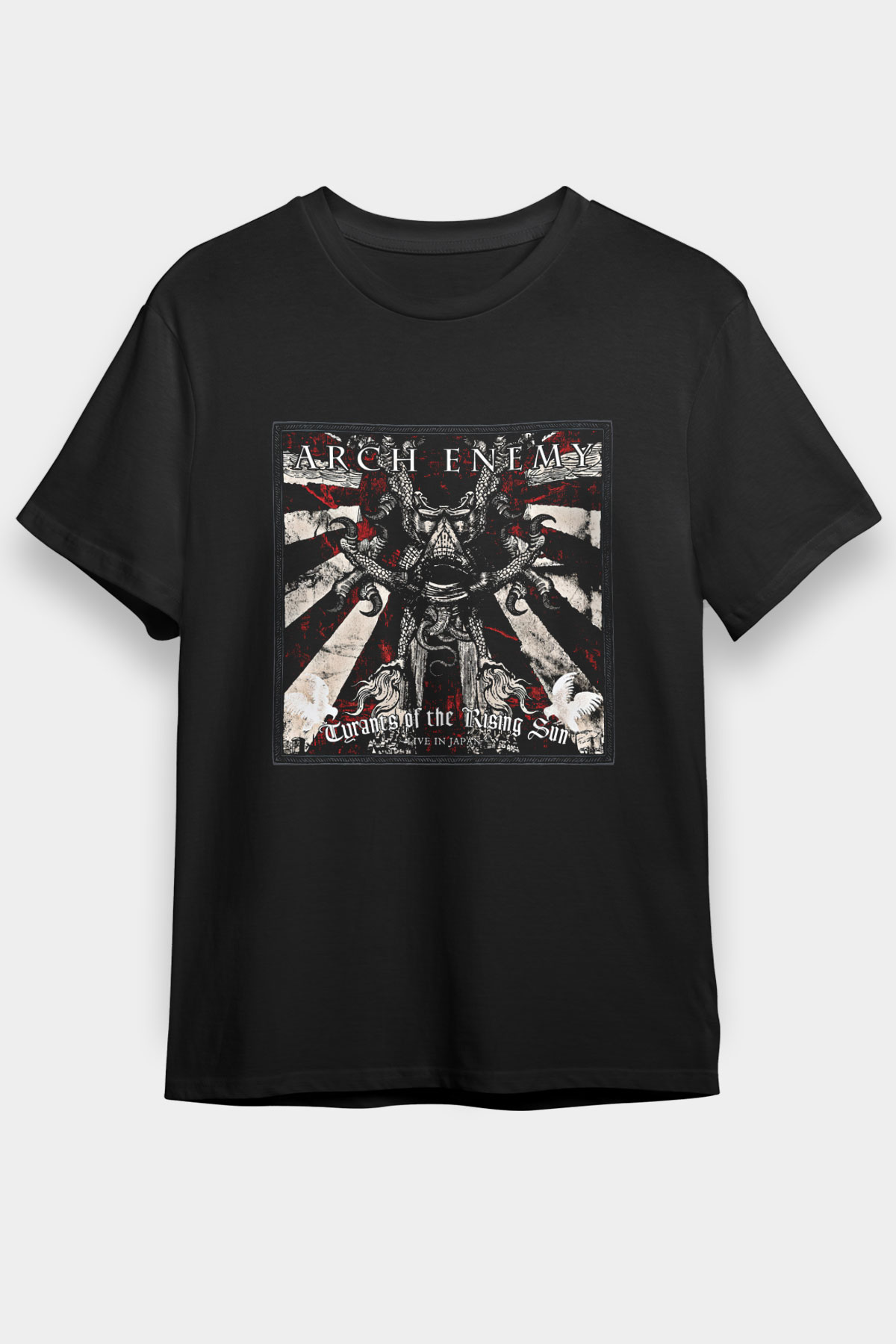 Arch Enemy Baskılı Unisex Siyah Tişört