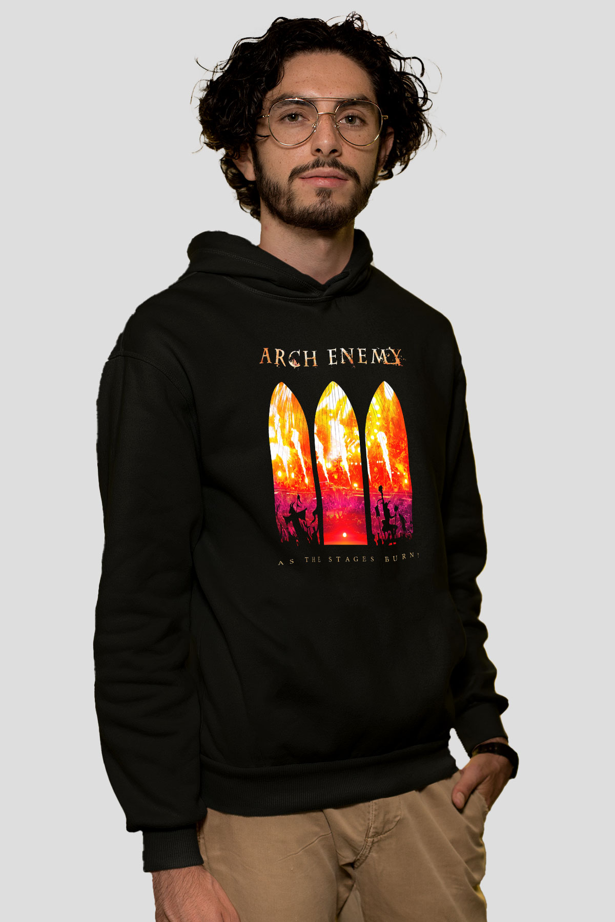 Arch Enemy Siyah Unisex Hoodie