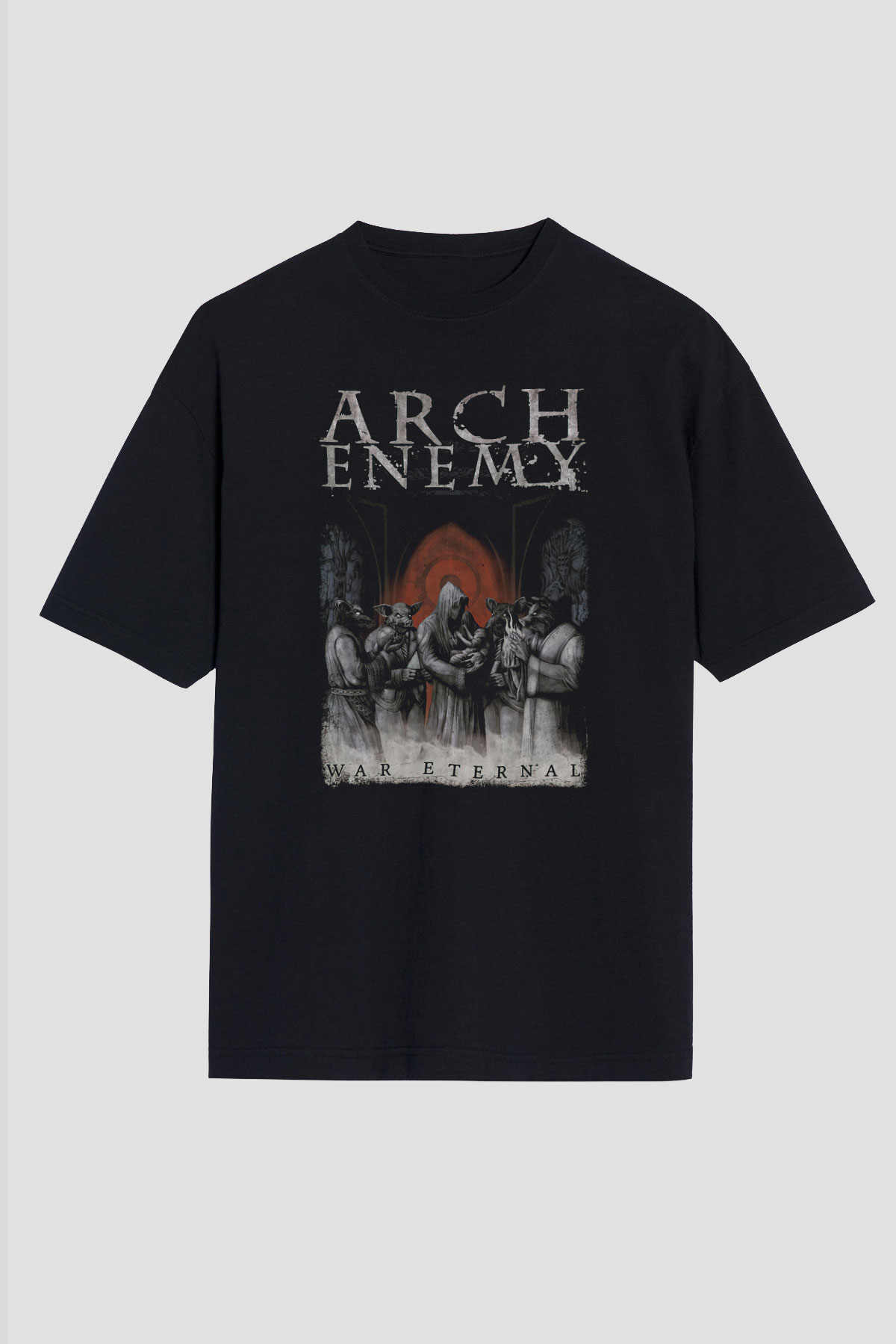 Arch Enemy Siyah Unisex Oversize Tişört T-Shirt
