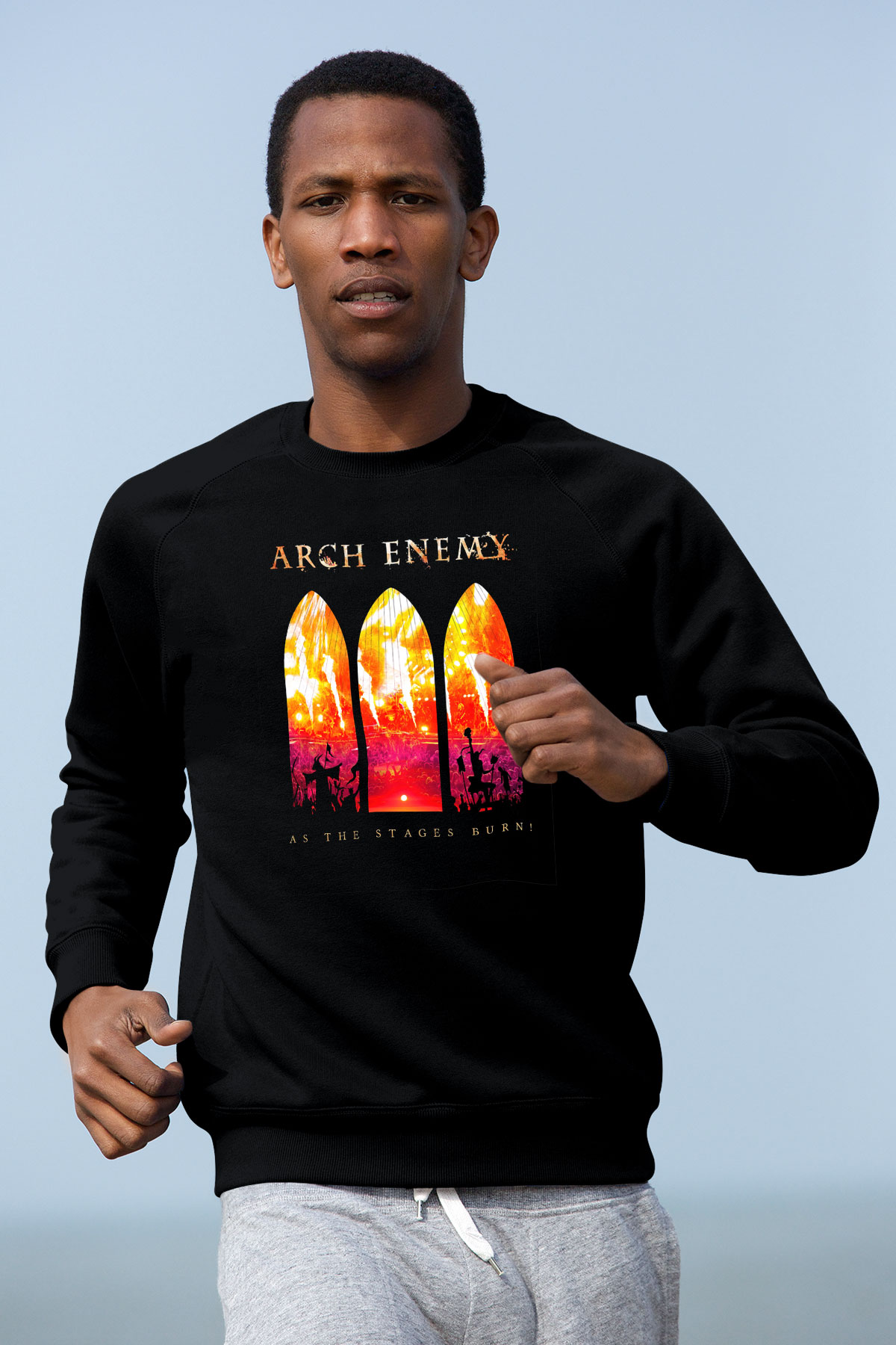 Arch Enemy Siyah Unisex Sweatshirt