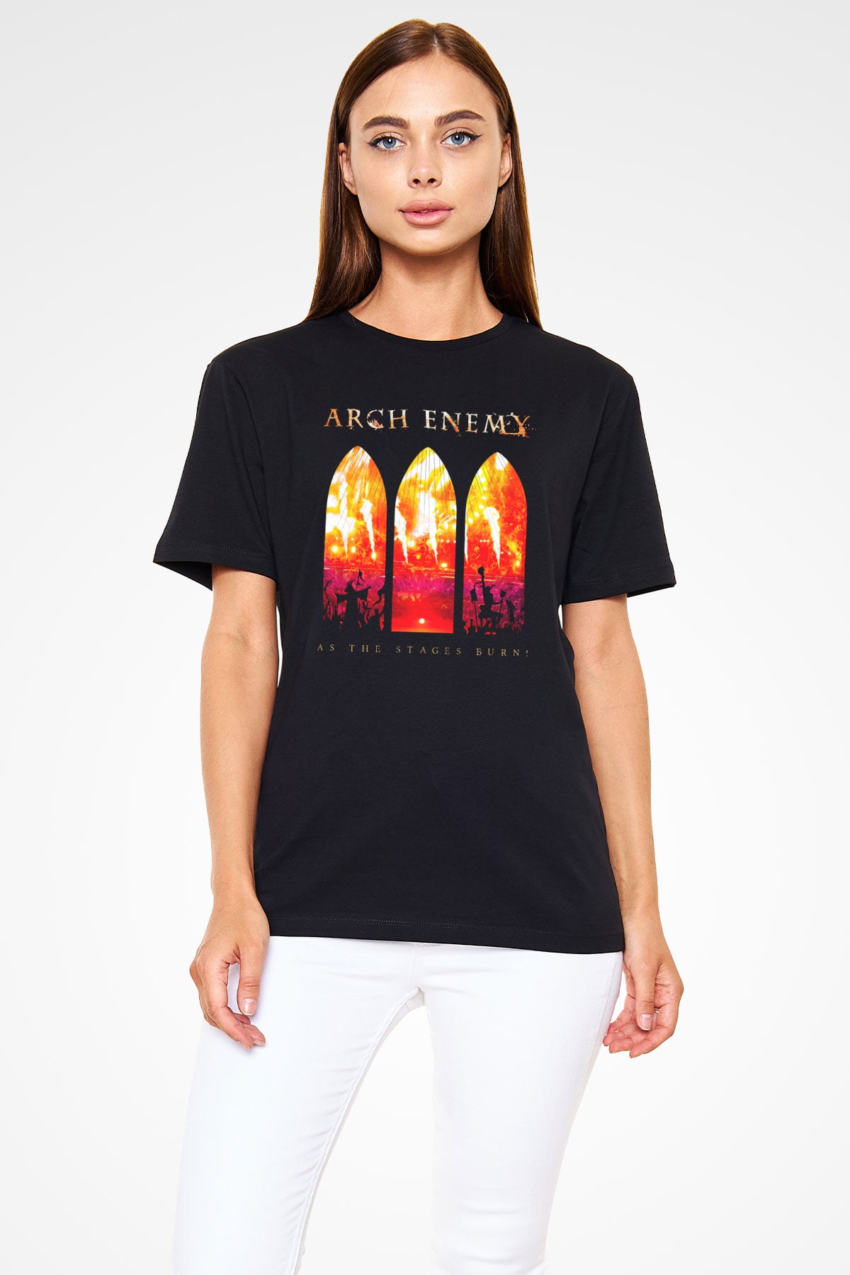Arch Enemy Siyah Unisex Tişört T-Shirt - TişörtFabrikası
