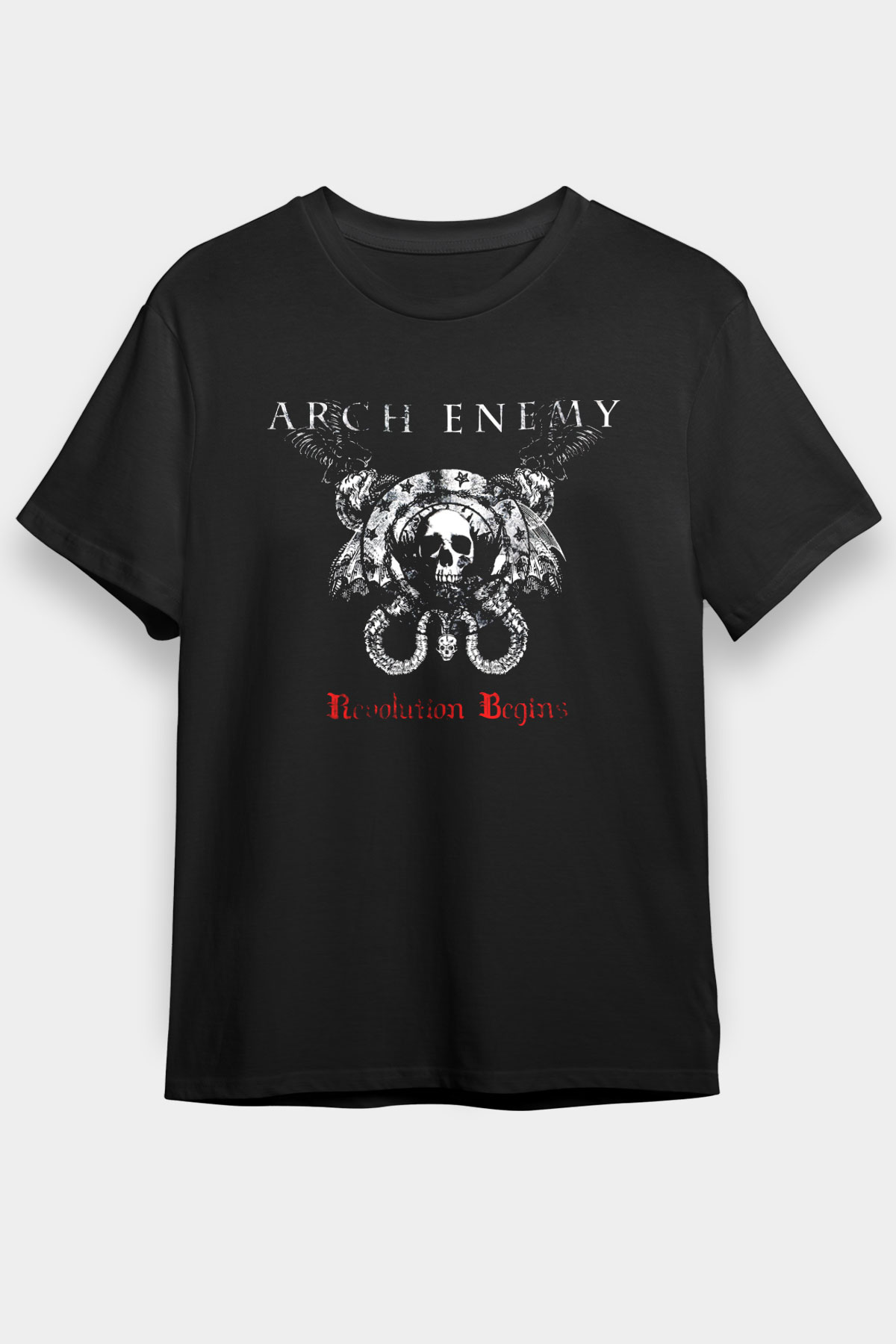 Arch Enemy Siyah Unisex Tişört T-Shirt - TişörtFabrikası