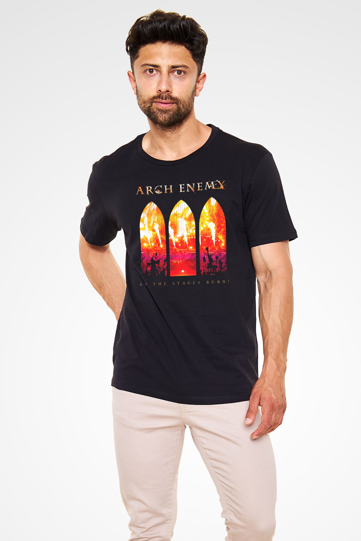 Arch Enemy Siyah Unisex Tişört T-Shirt - TişörtFabrikası