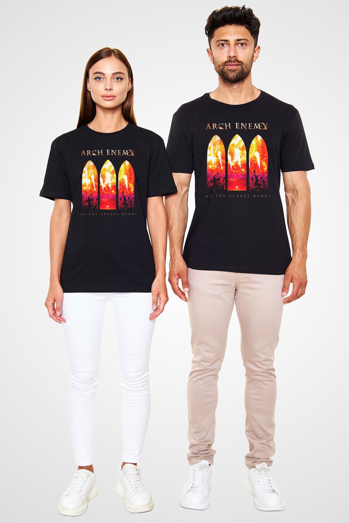 Arch Enemy Siyah Unisex Tişört T-Shirt - TişörtFabrikası