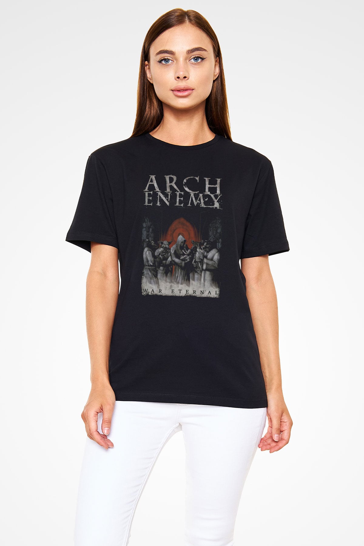 Arch Enemy Siyah Unisex Tişört T-Shirt - TişörtFabrikası
