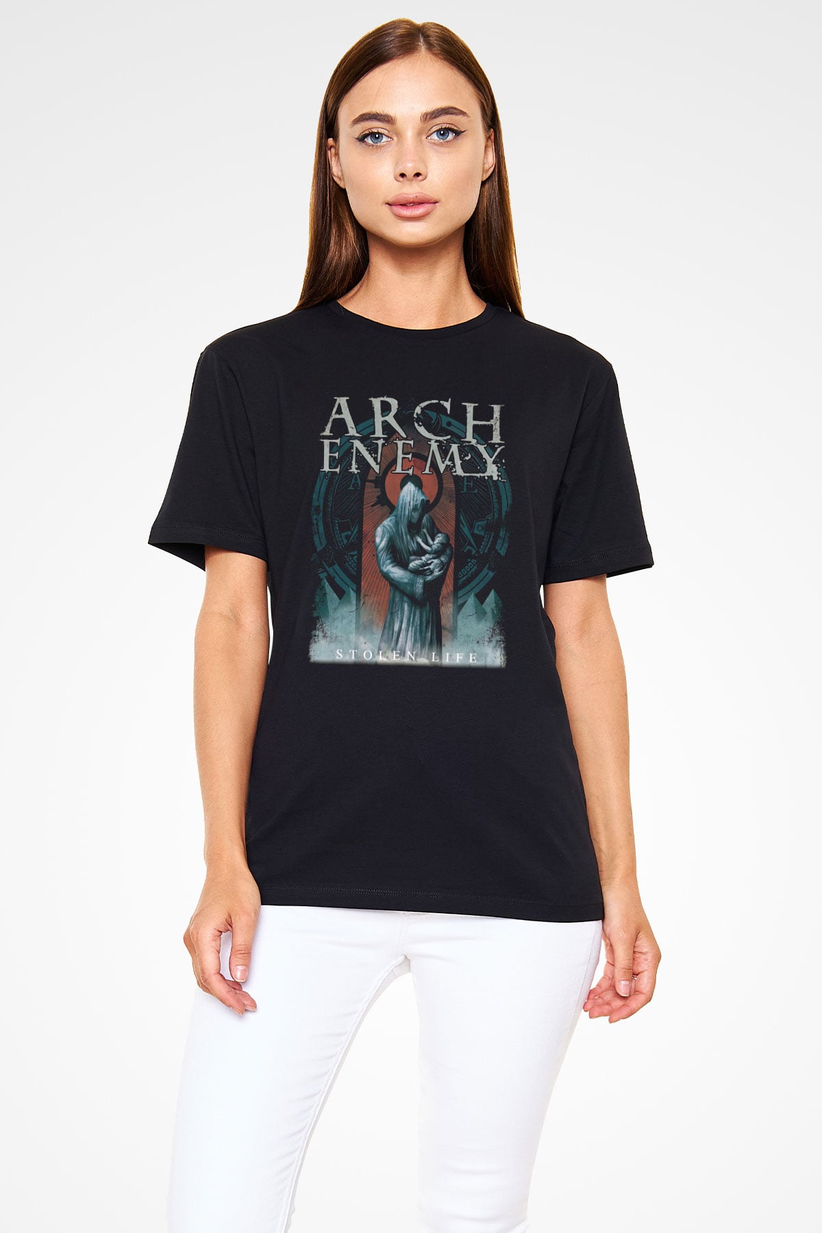 Arch Enemy Siyah Unisex Tişört T-Shirt - TişörtFabrikası