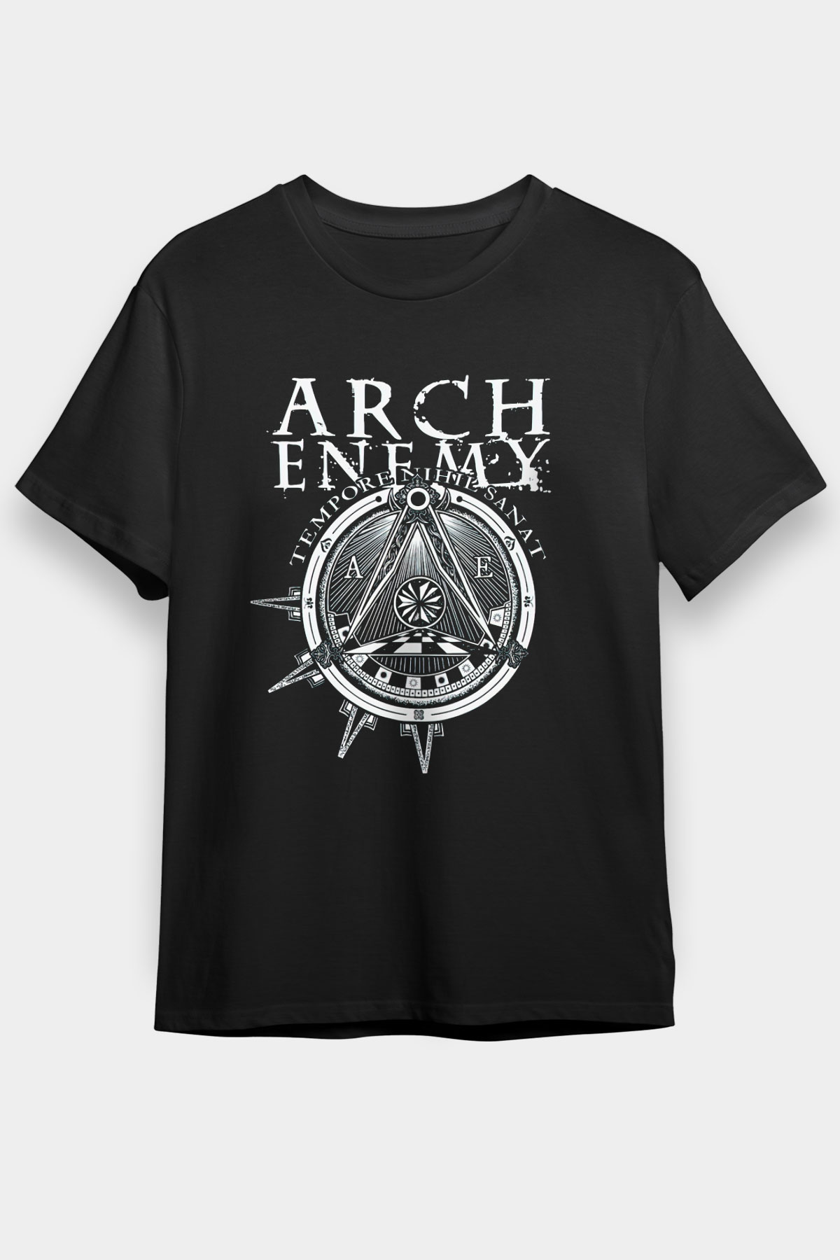 Arch Enemy Siyah Unisex Tişört T-Shirt - TişörtFabrikası