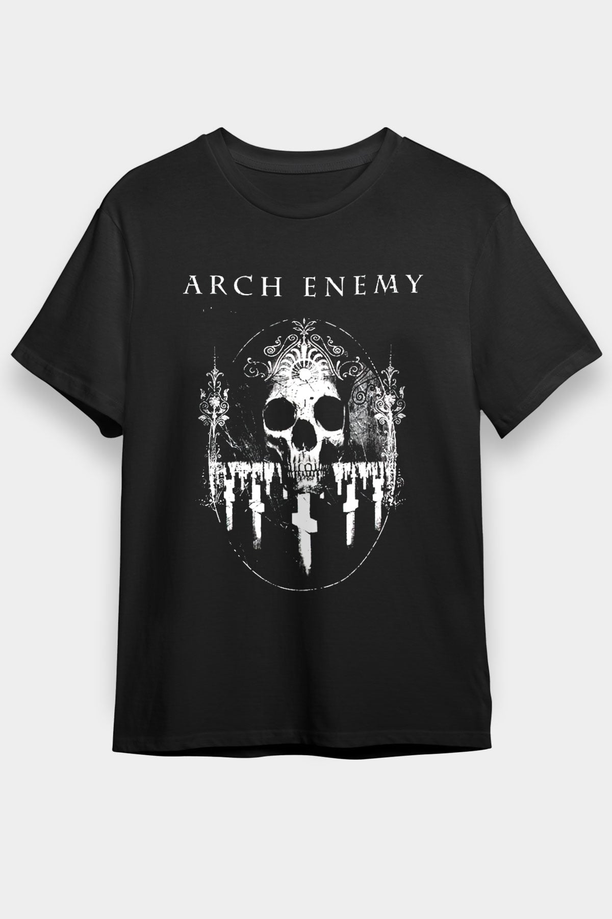 Arch Enemy Siyah Unisex Tişört T-Shirt - TişörtFabrikası