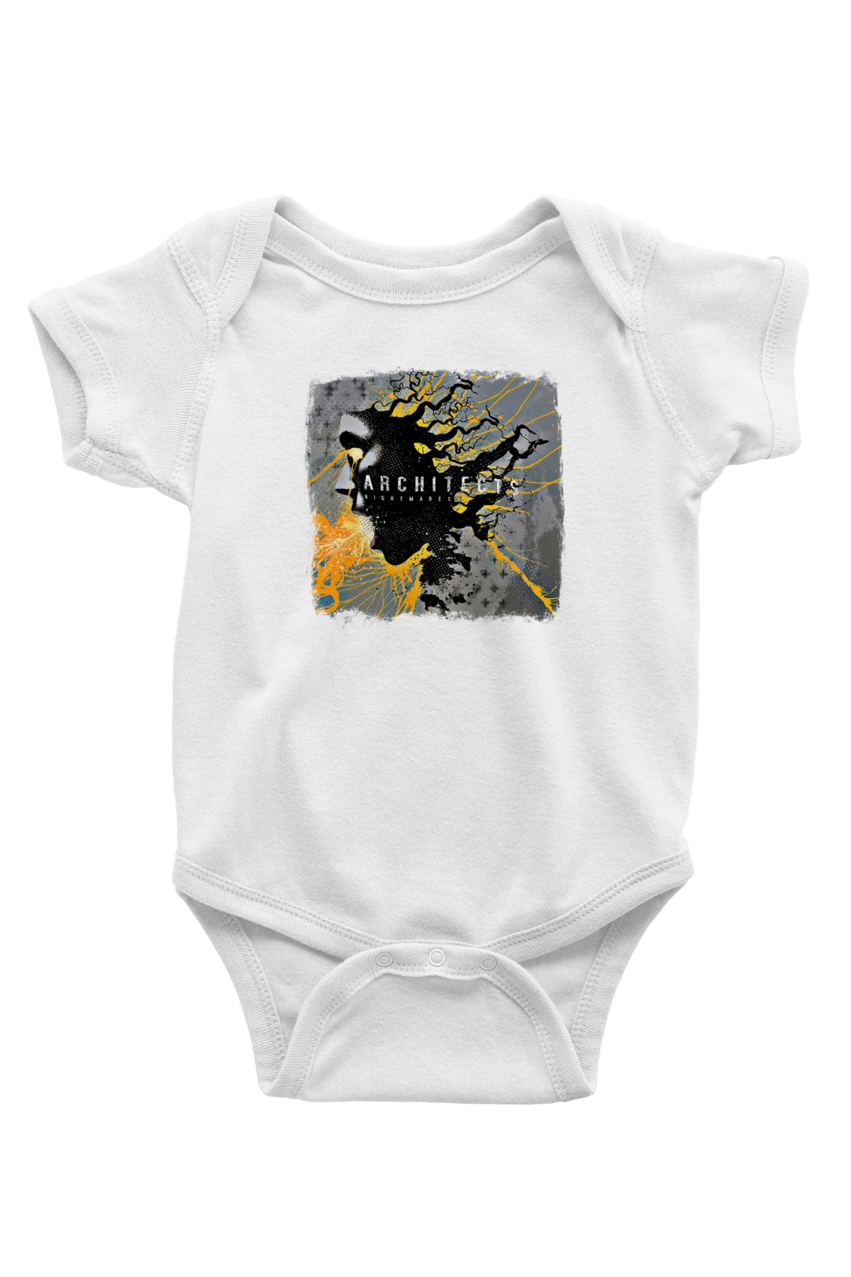 Architects Baskılı Unisex Beyaz Bebek Body - Zıbın