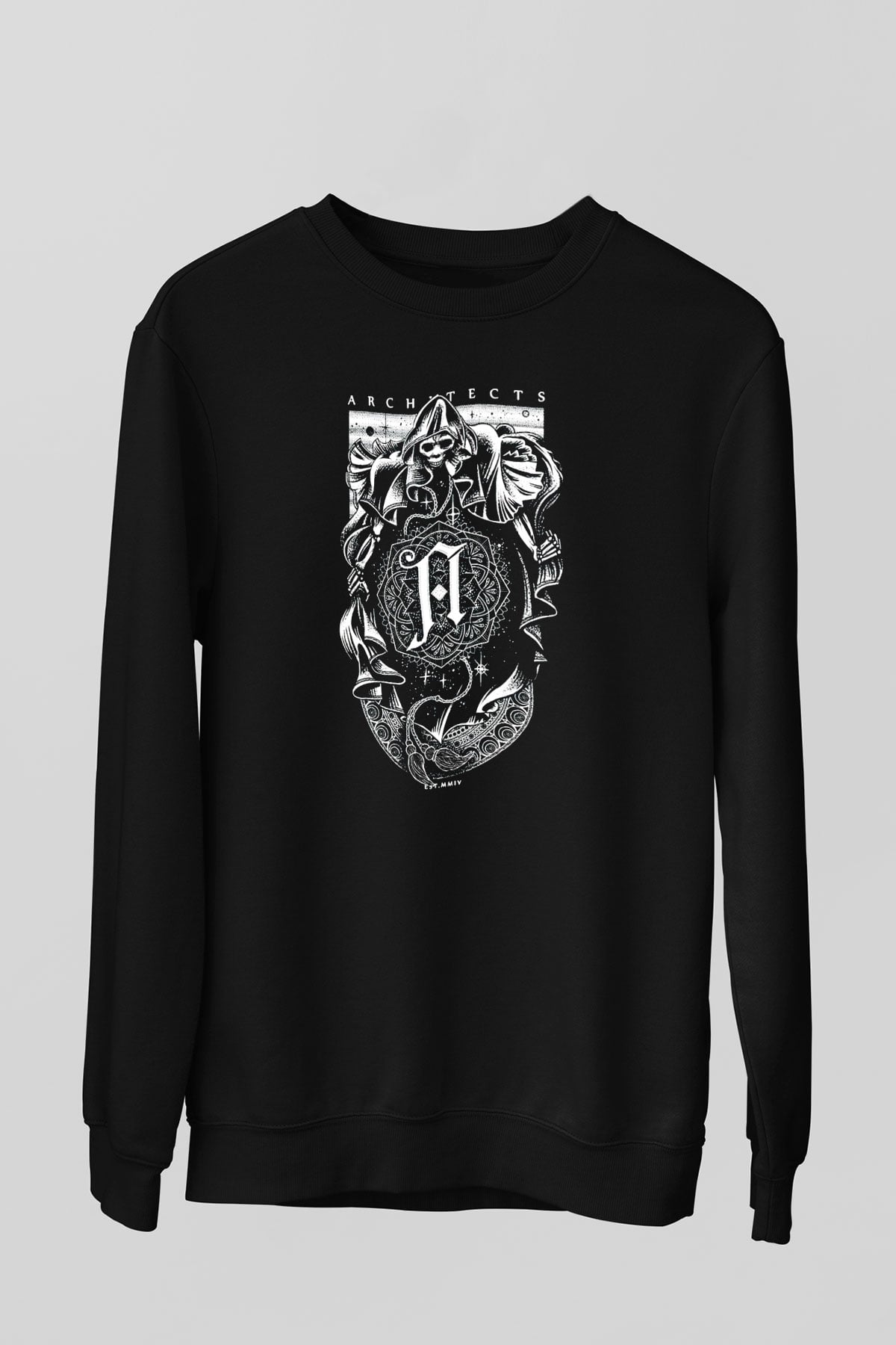 Architects Siyah Unisex Sweatshirt