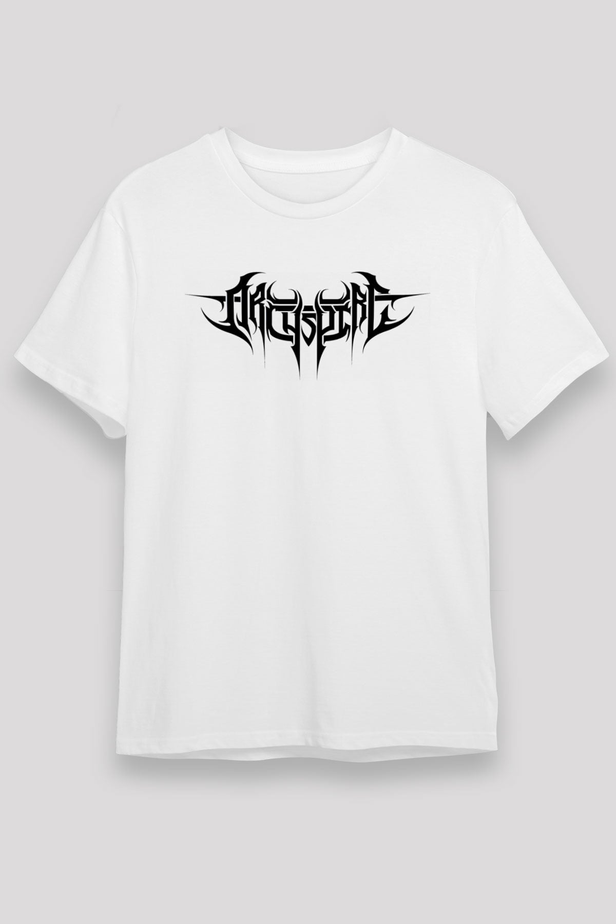 Archspire Baskılı Unisex Beyaz Tişört - Tshirt