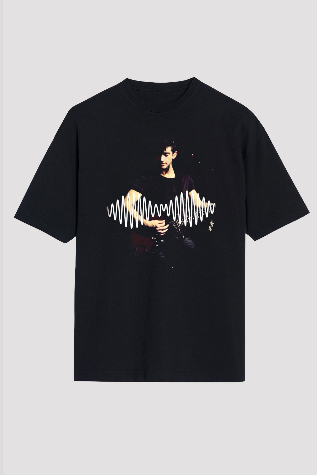 Arctic Monkeys Alex Turner Siyah Oversize Tişört Oversize T-shirt - TişörtFabrikası
