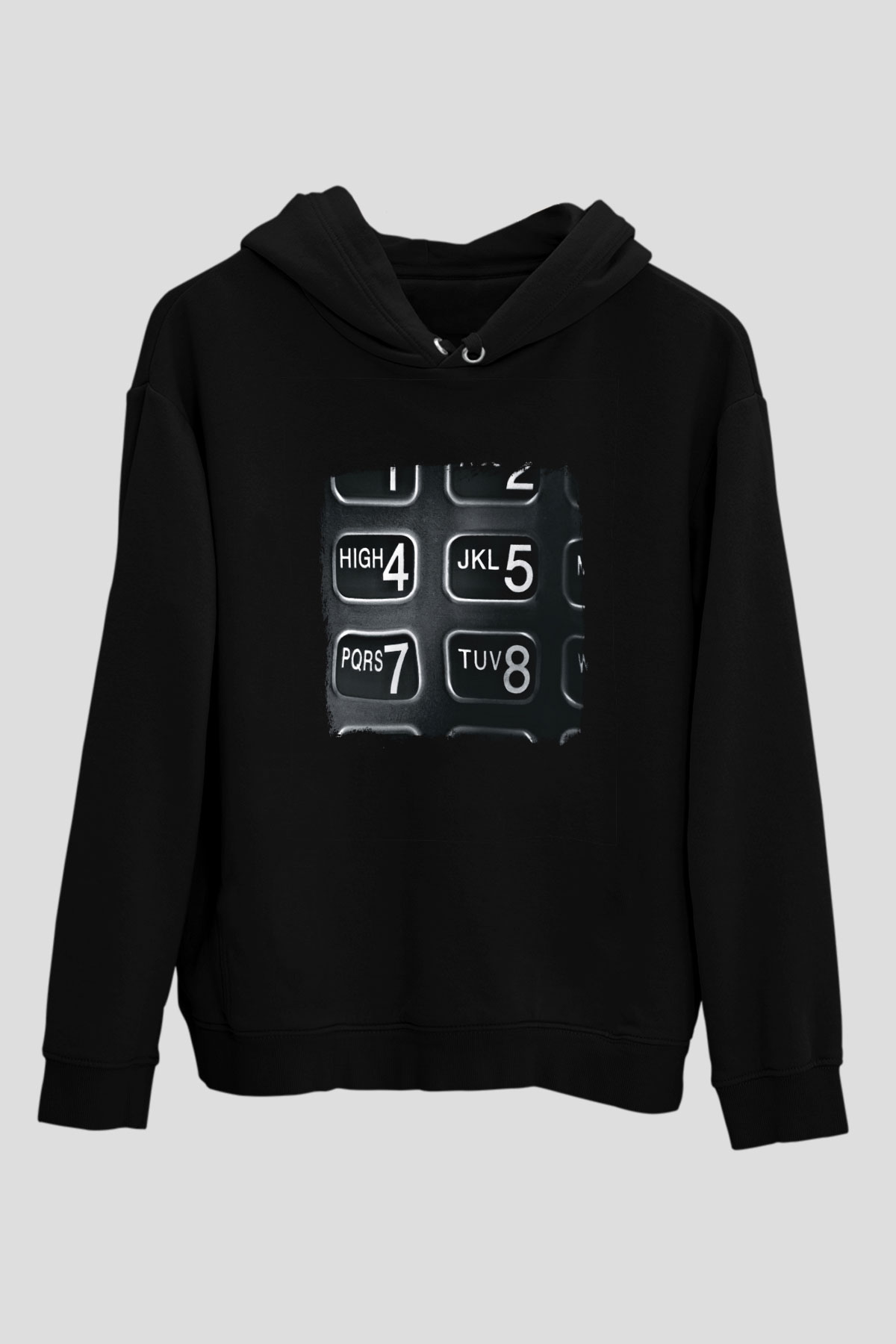 Arctic Monkeys Baskılı Unisex Siyah Hoodie
