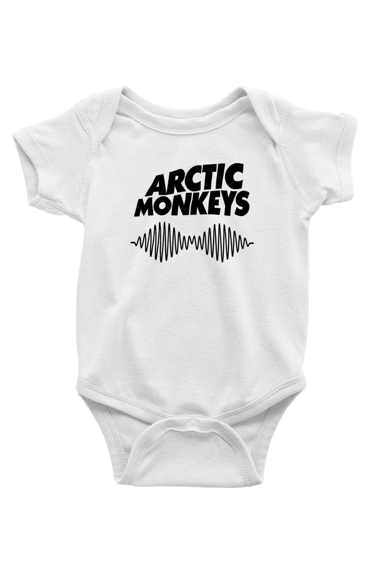 Arctic Monkeys Beyaz Bebek Body - Zıbın