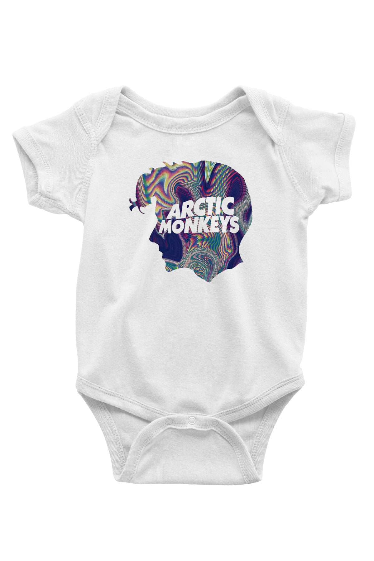 Arctic Monkeys Beyaz Bebek Body - Zıbın