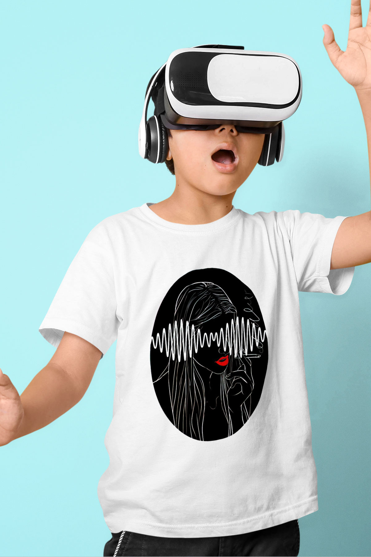 Arctic Monkeys Beyaz Unisex Çocuk Tişört