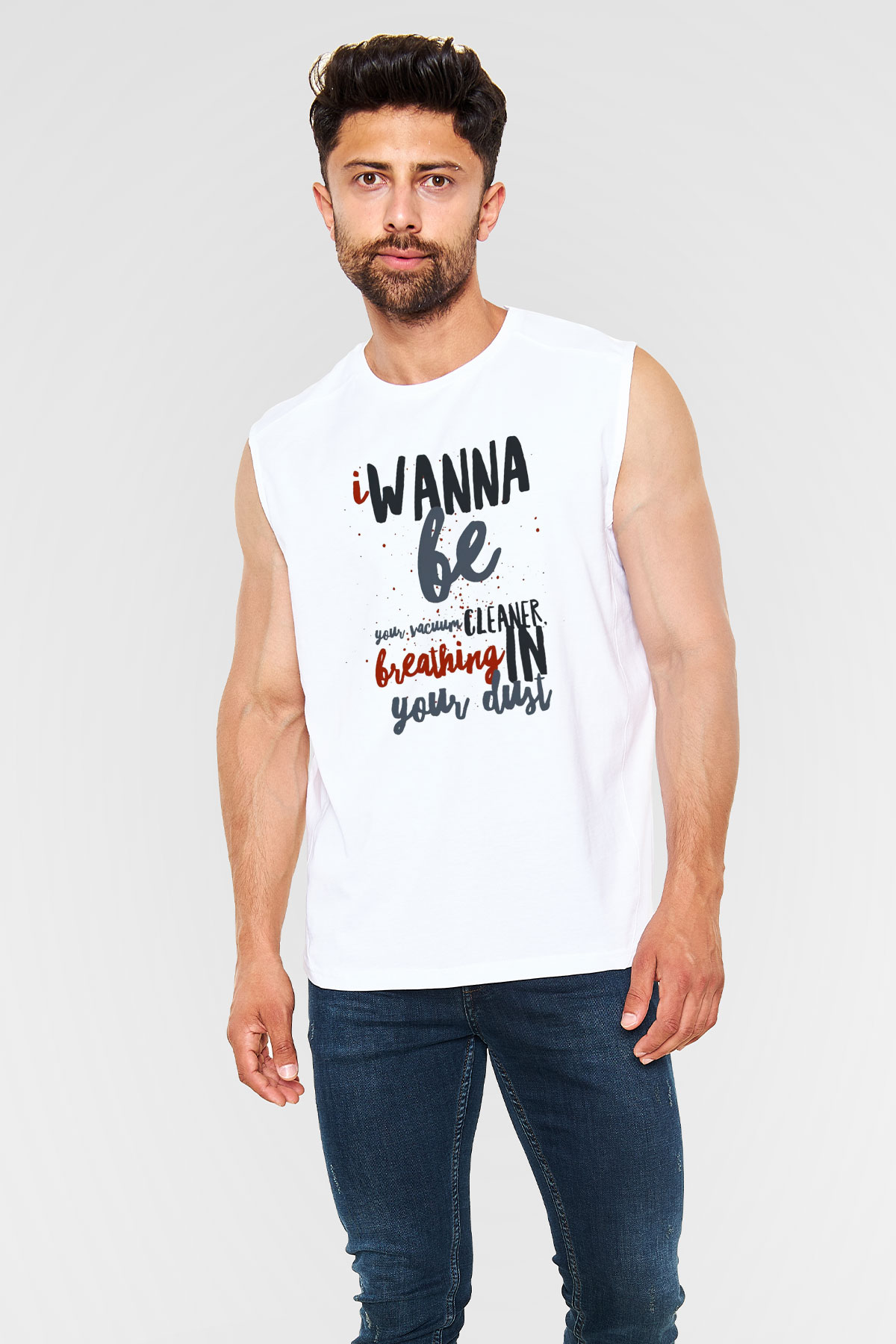 Arctic Monkeys Beyaz Unisex Kolsuz Tişört