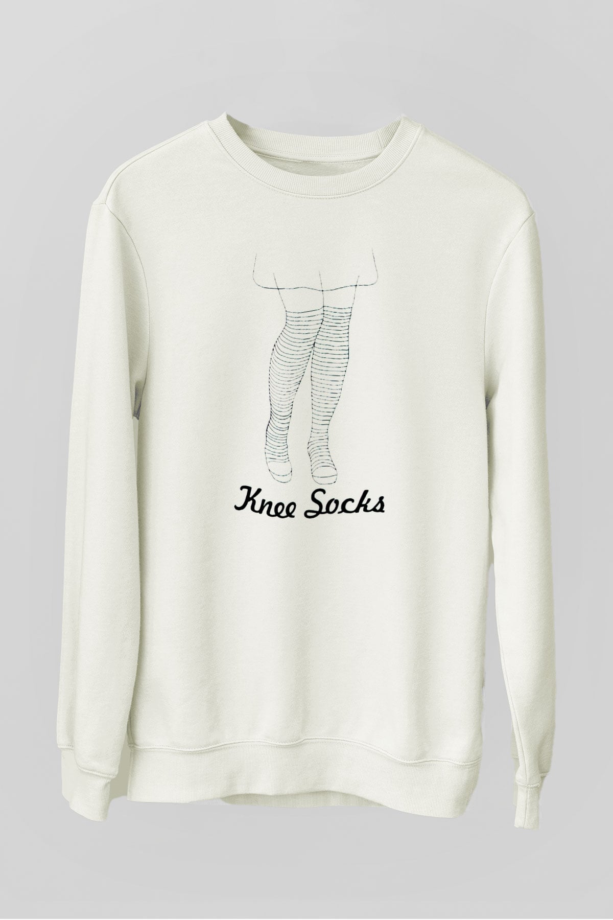 Arctic Monkeys Keep Calm And Listen To Arctic Monkeys Beyaz Unisex Sweatshirt