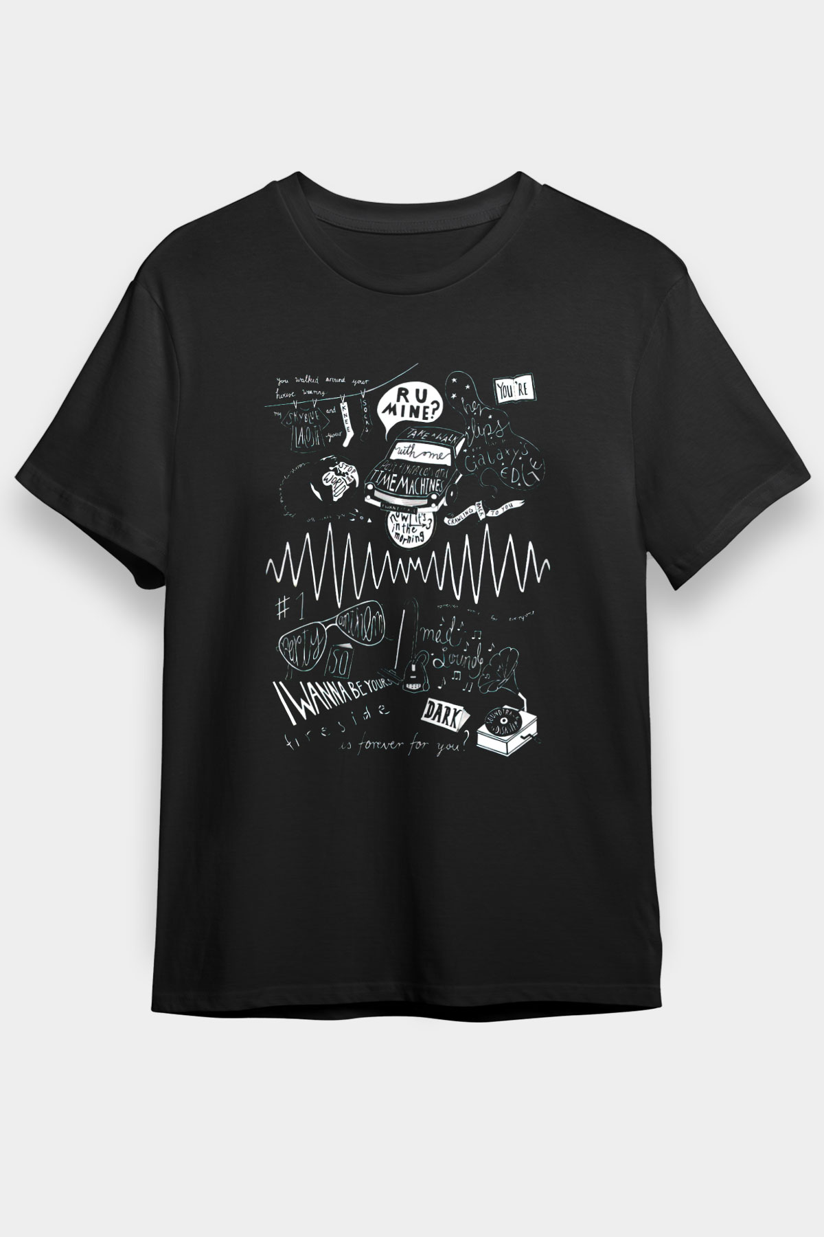 Arctic Monkeys R U Mine Siyah Unisex Tişört T-Shirt - TişörtFabrikası