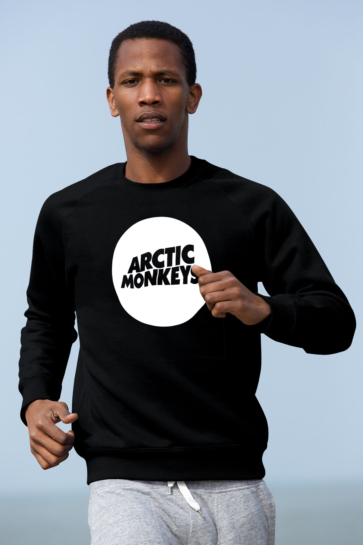 Arctic Monkeys Siyah Unisex Sweatshirt