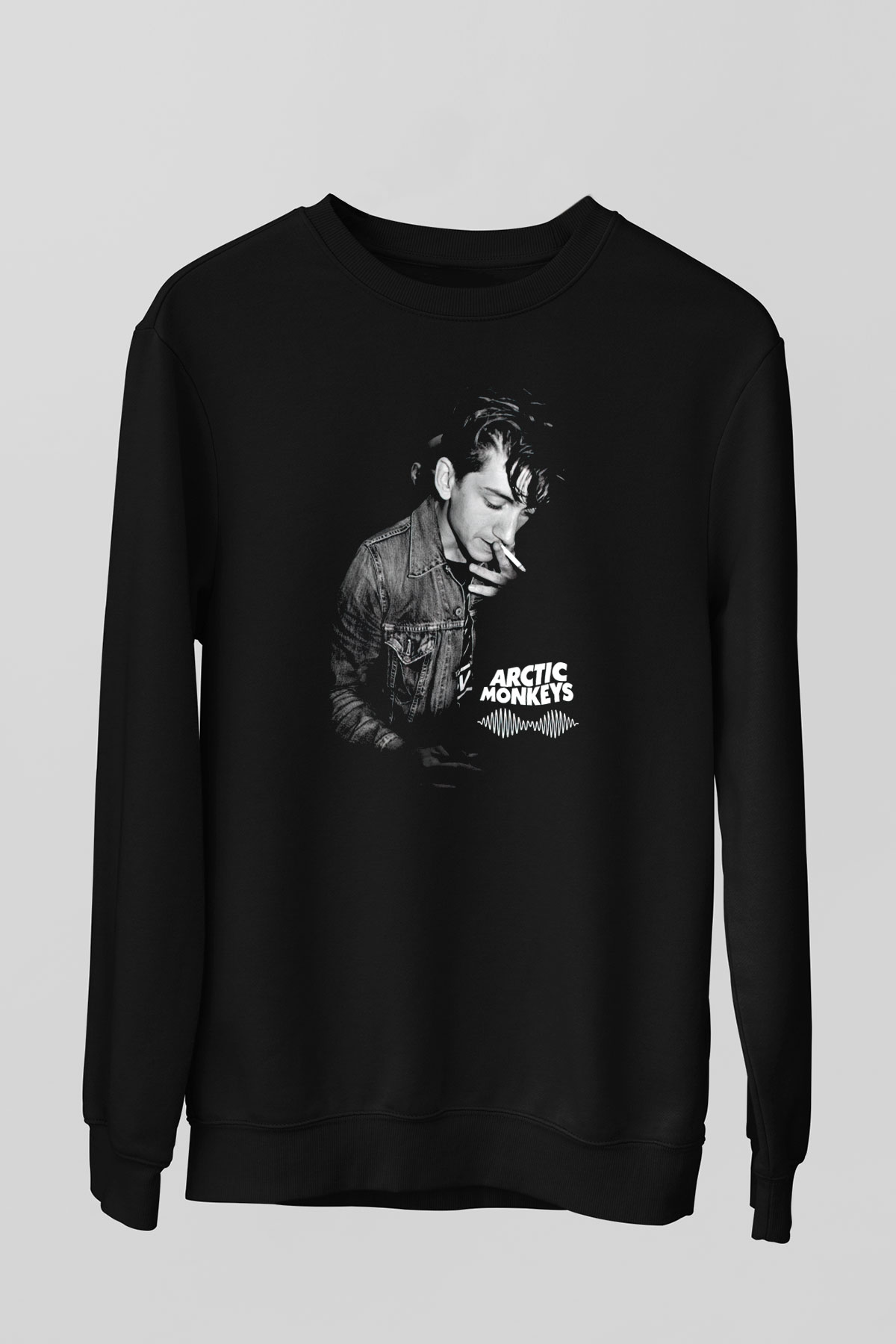 Arctic Monkeys Siyah Unisex Sweatshirt