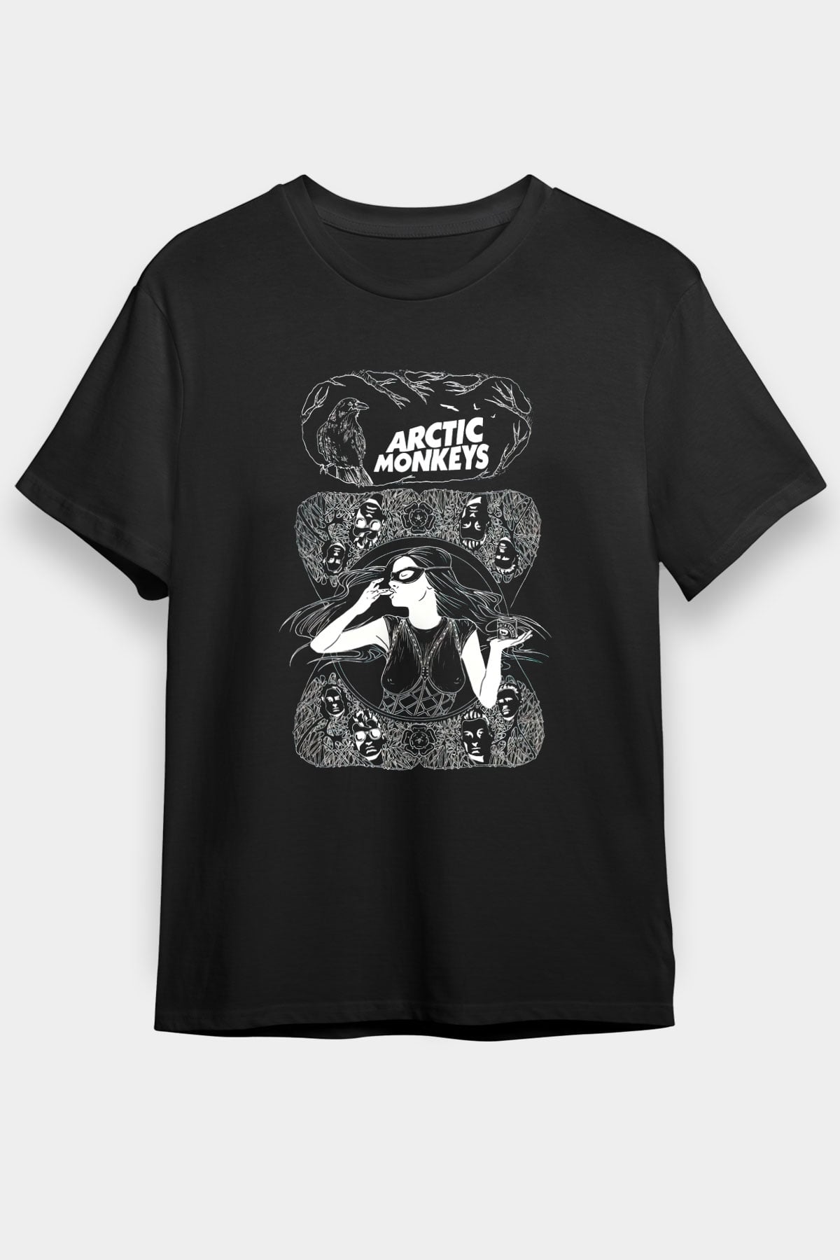 Arctic Monkeys Siyah Unisex Tişört T-Shirt - TişörtFabrikası