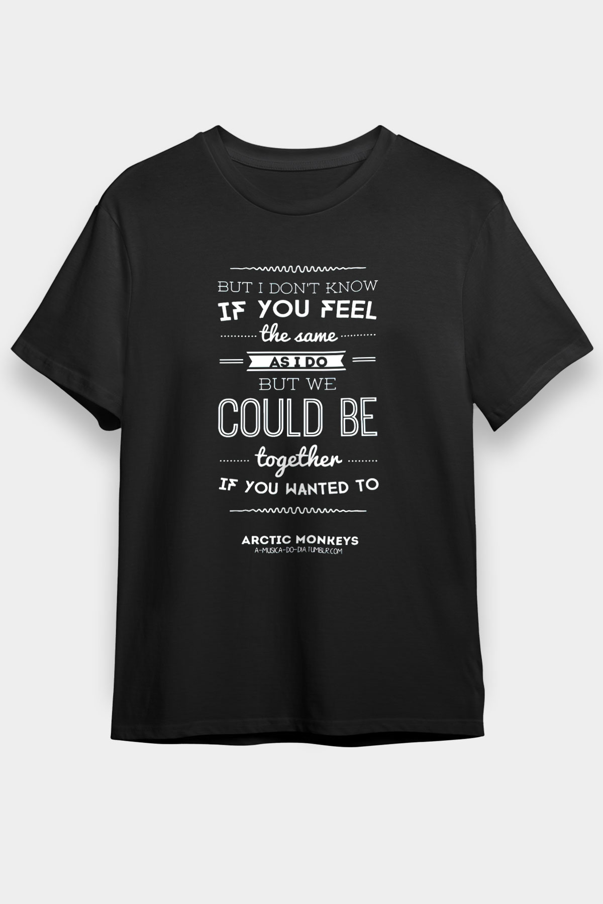 Arctic Monkeys Siyah Unisex Tişört T-Shirt - TişörtFabrikası