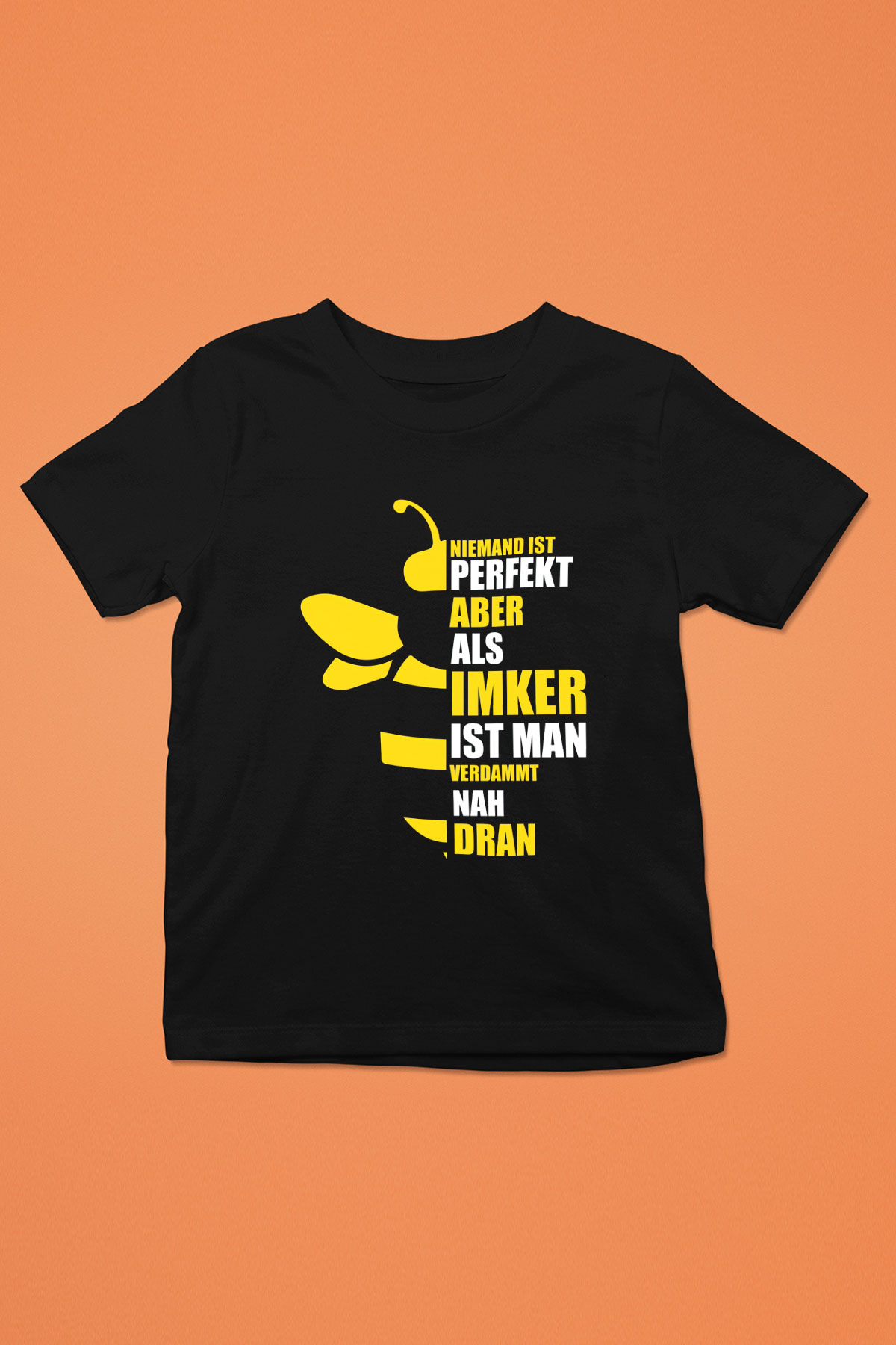 Arıcı Siyah Unisex Çocuk Tişört