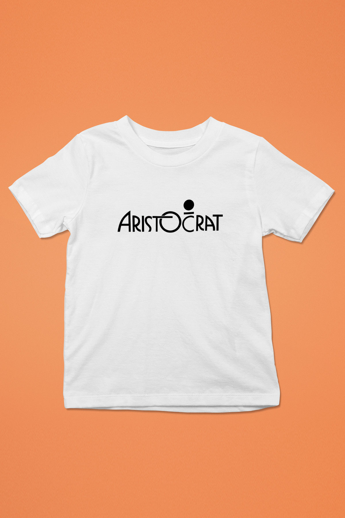 Aristocrats Baskılı Beyaz Unisex Beyaz Çocuk Tişört - Tshirt