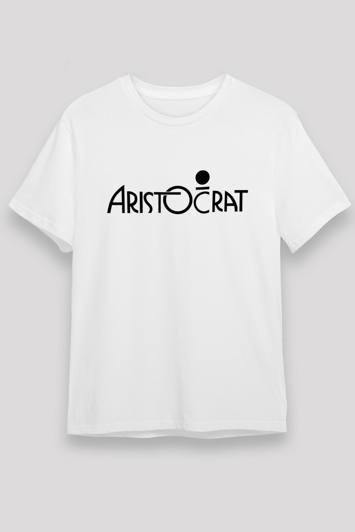 Aristocrats Baskılı Unisex Beyaz Tişört - Tshirt