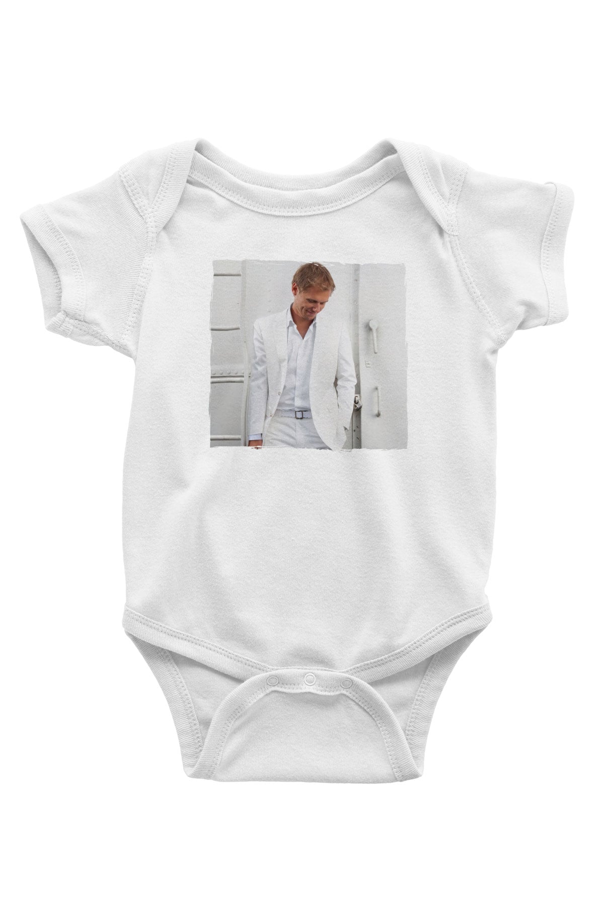 Armin Van Buuren Beyaz Bebek Body - Zıbın