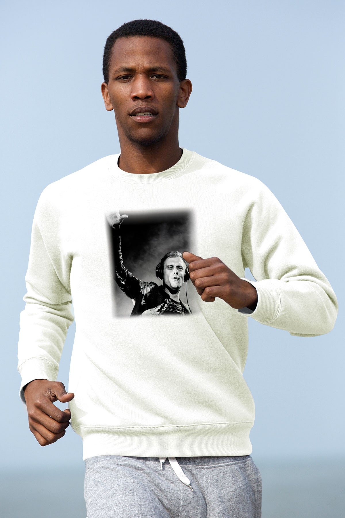 Armin Van Buuren Beyaz Unisex Sweatshirt