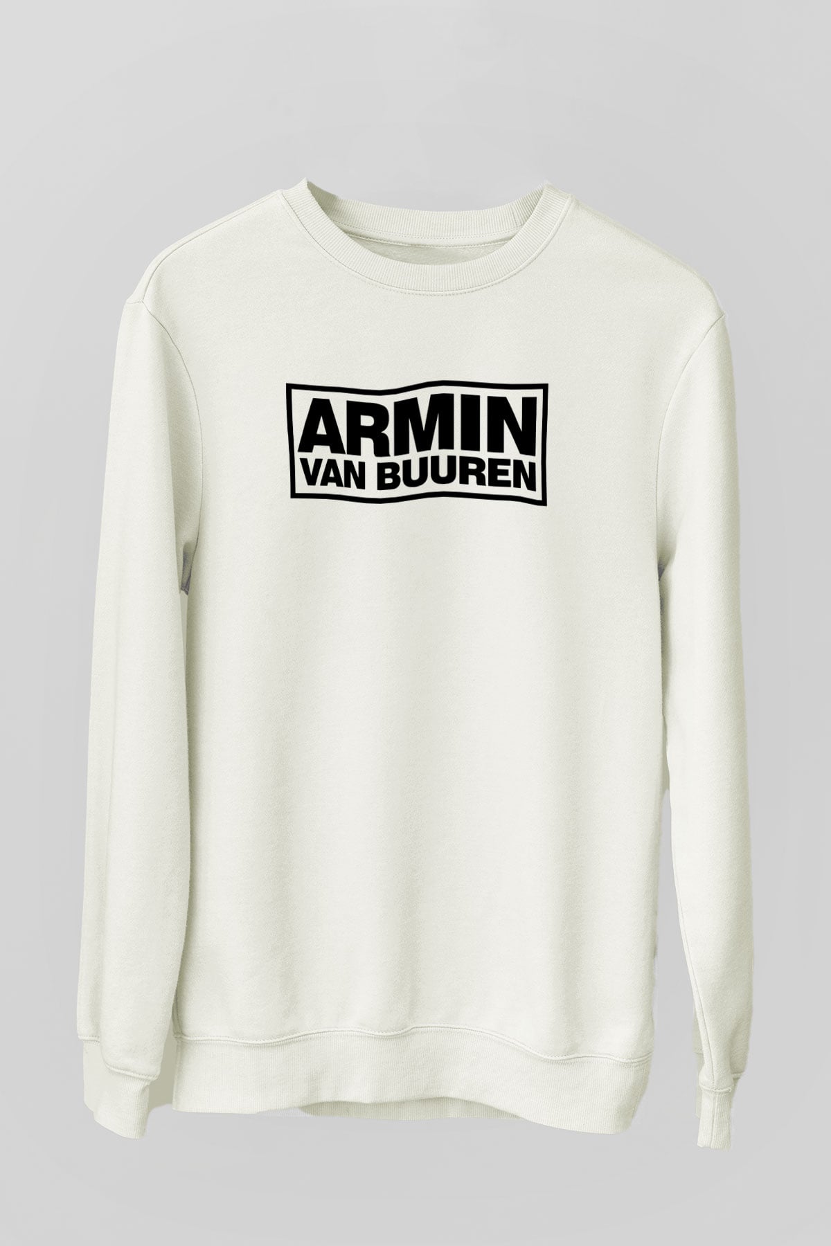 Armin Van Buuren Beyaz Unisex Sweatshirt
