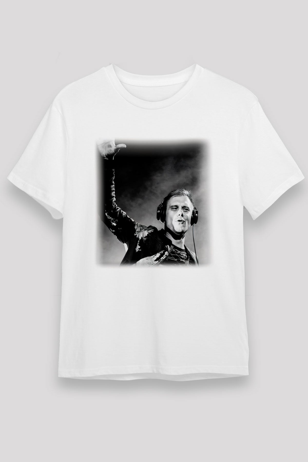 Armin Van Buuren Beyaz Unisex Tişört T-Shirt - TişörtFabrikası