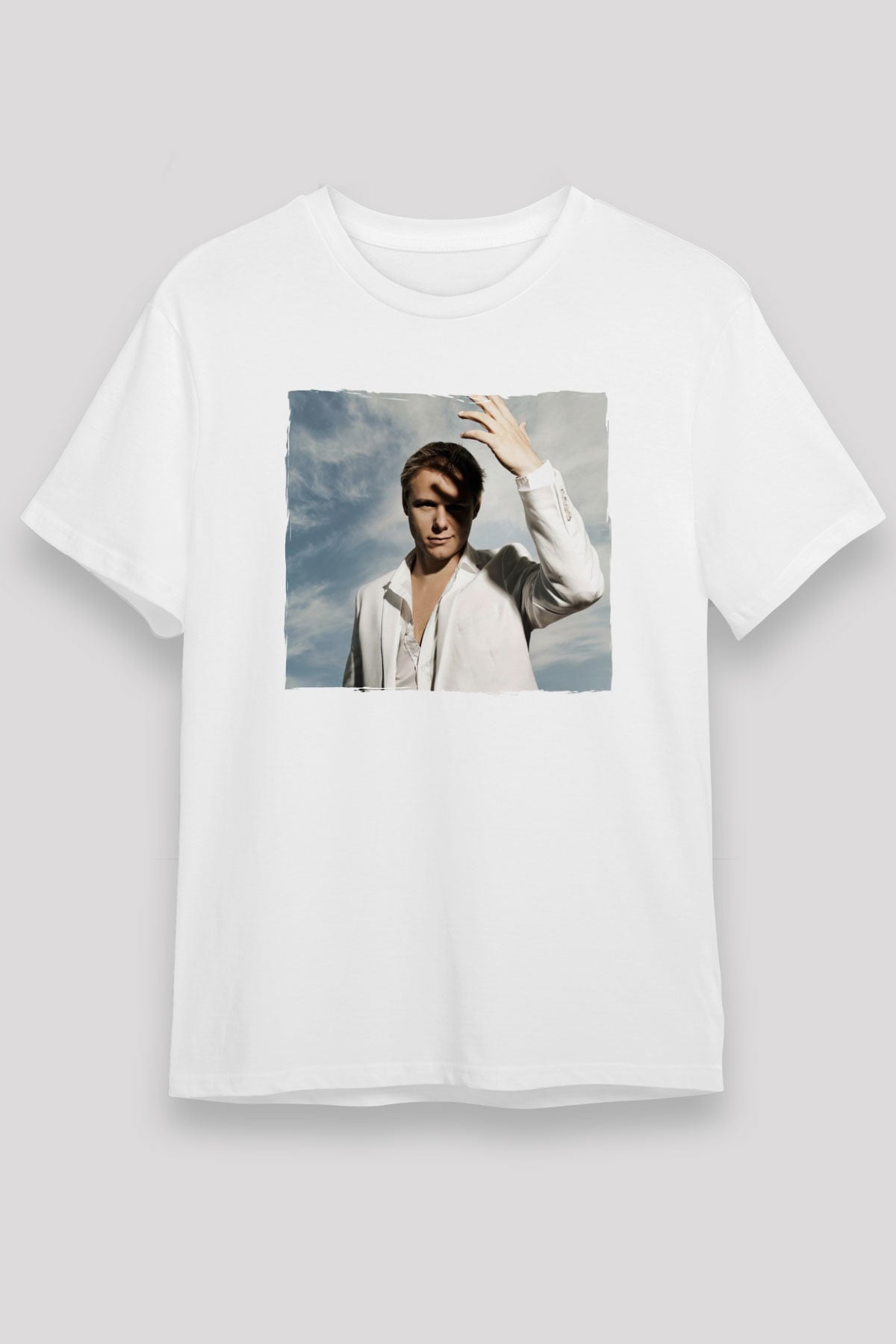 Armin Van Buuren Beyaz Unisex Tişört T-Shirt - TişörtFabrikası