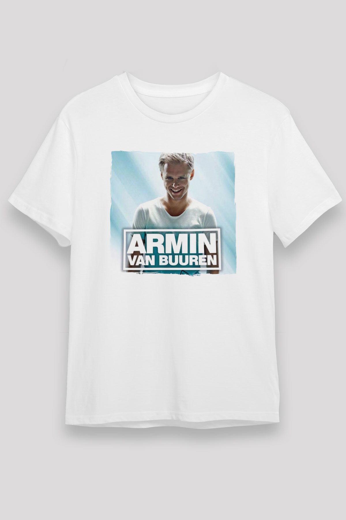 Armin Van Buuren Beyaz Unisex Tişört T-Shirt - TişörtFabrikası