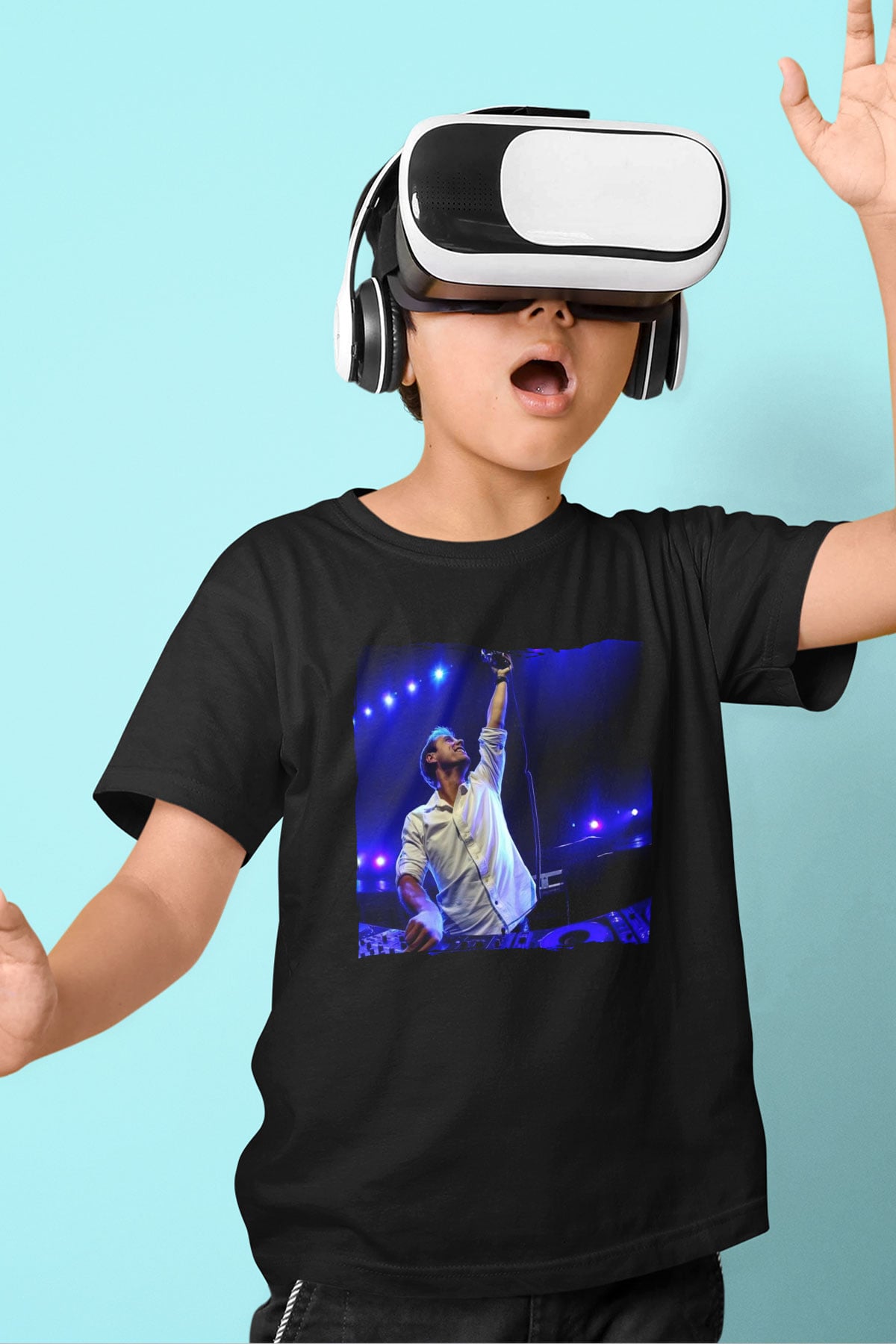 Armin Van Buuren Siyah Unisex Çocuk Tişört