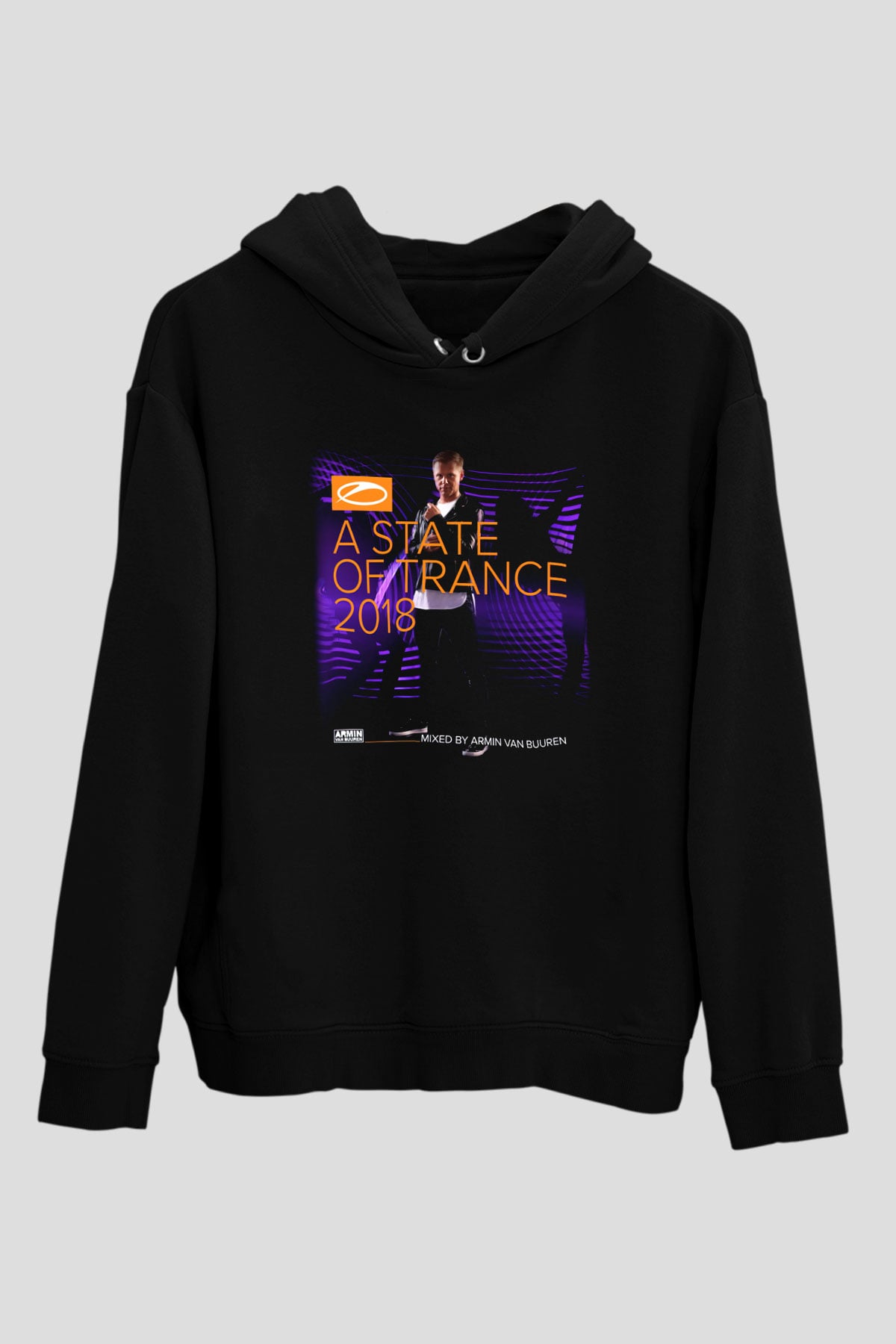 Armin Van Buuren Siyah Unisex Hoodie