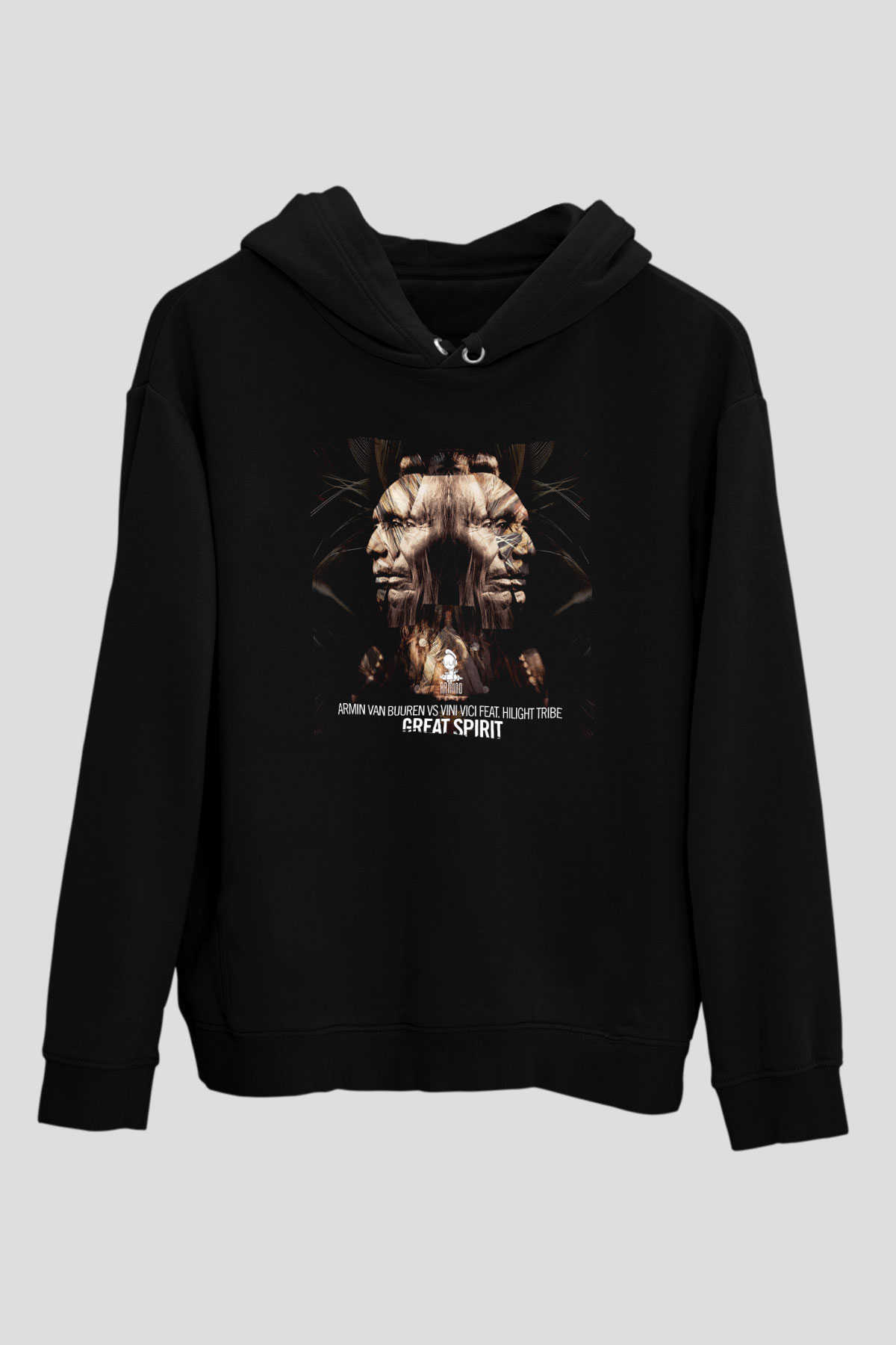 Armin Van Buuren Siyah Unisex Kapüşonlu Sweatshirt