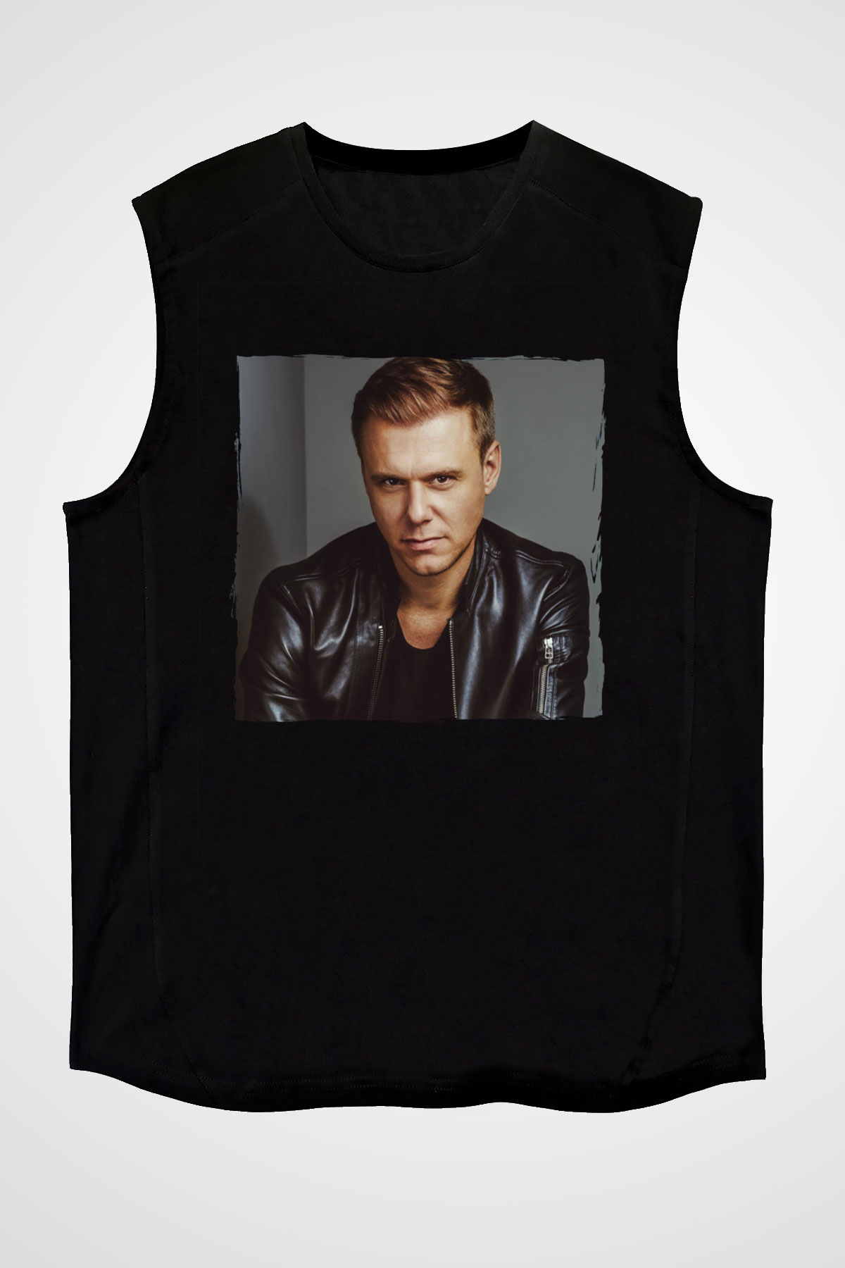 Armin Van Buuren Siyah Unisex Kolsuz Tişört