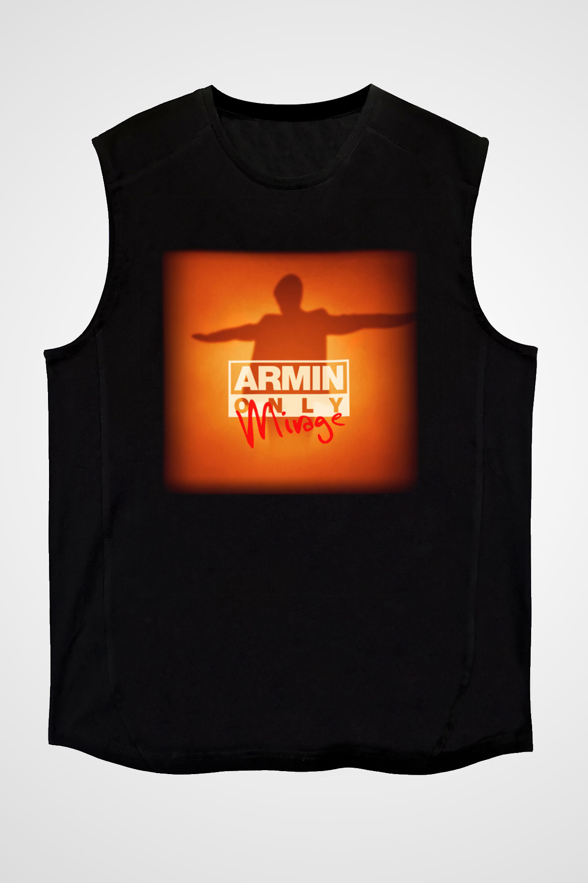 Armin Van Buuren Siyah Unisex Kolsuz Tişört