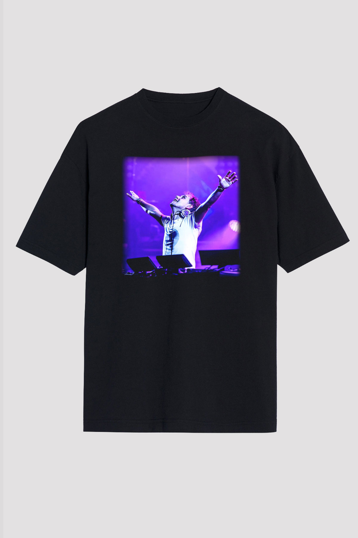 Armin Van Buuren Siyah Unisex Oversize Tişört T-Shirt